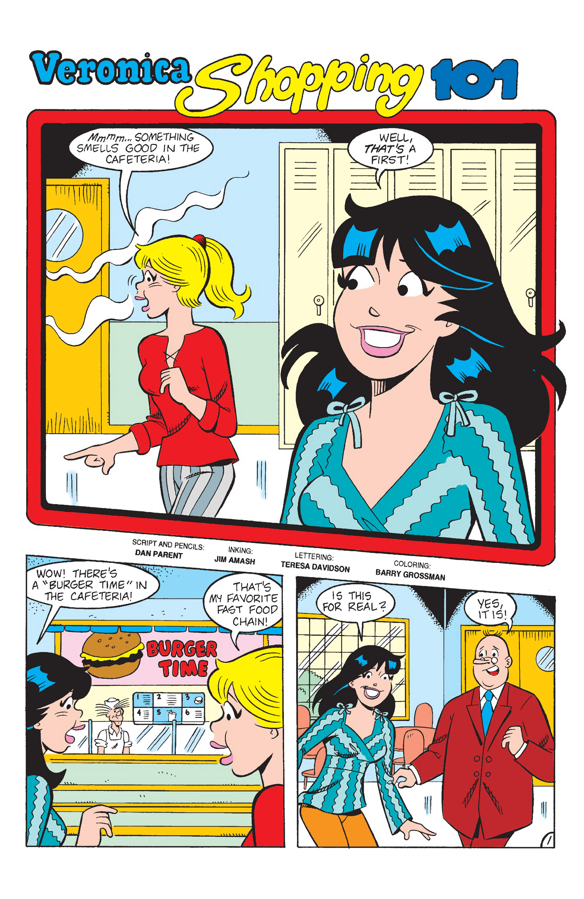 Read online Betty and Veronica: Mall Princesses comic -  Issue # TPB - 93