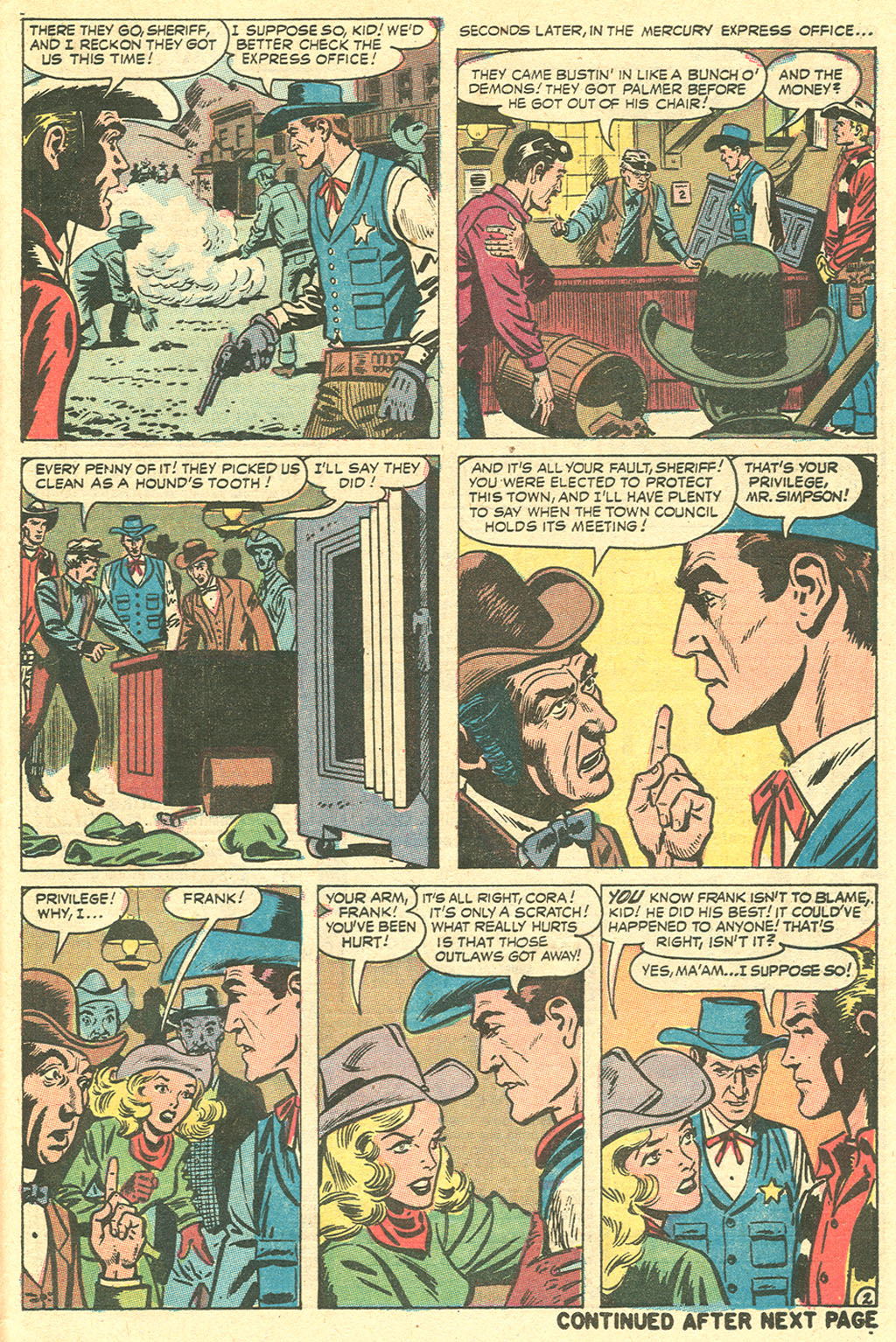 Read online Kid Colt Outlaw comic -  Issue #158 - 24