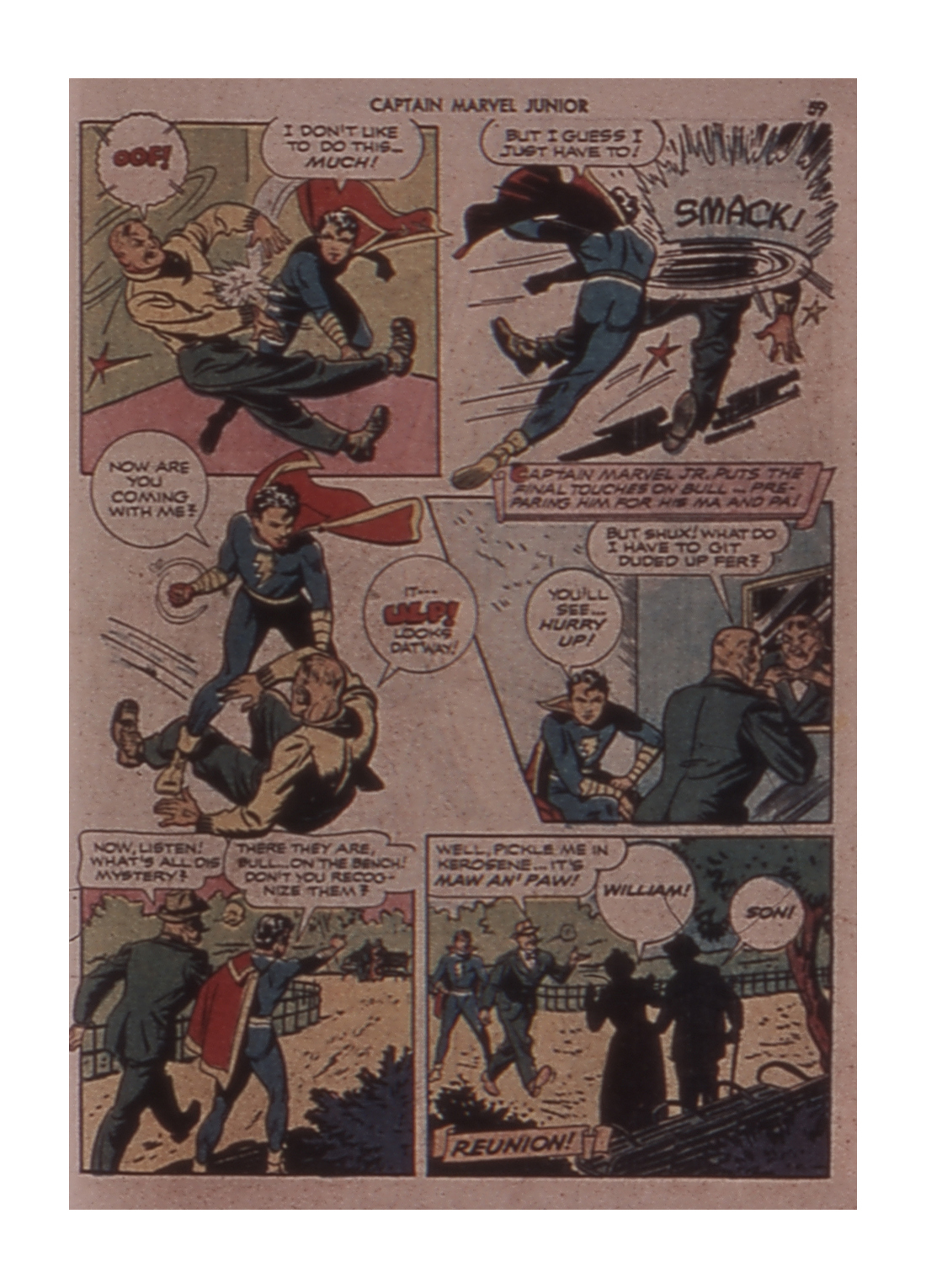 Read online Captain Marvel, Jr. comic -  Issue #1 - 59