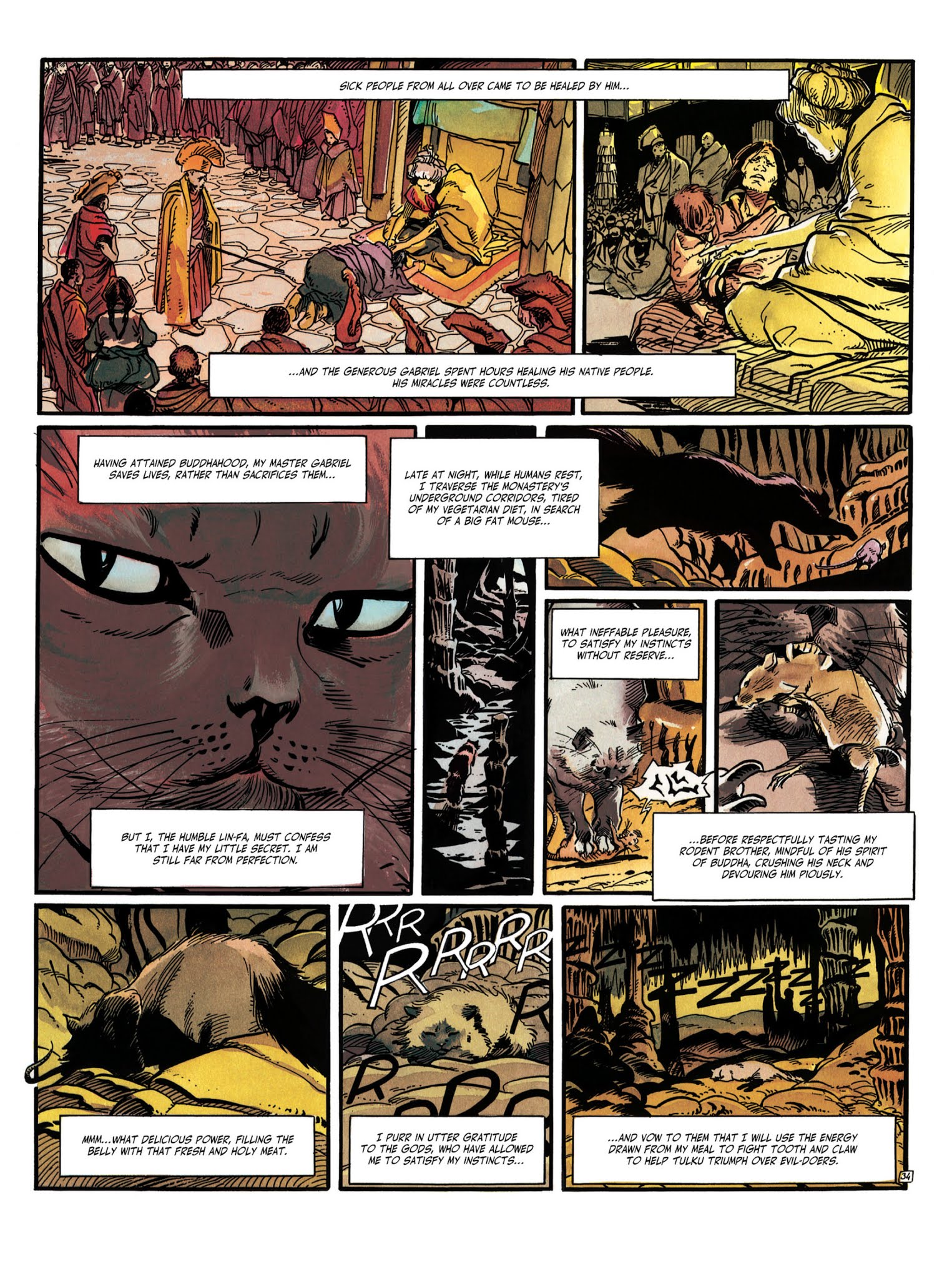 Read online The White Lama comic -  Issue #6 - 38