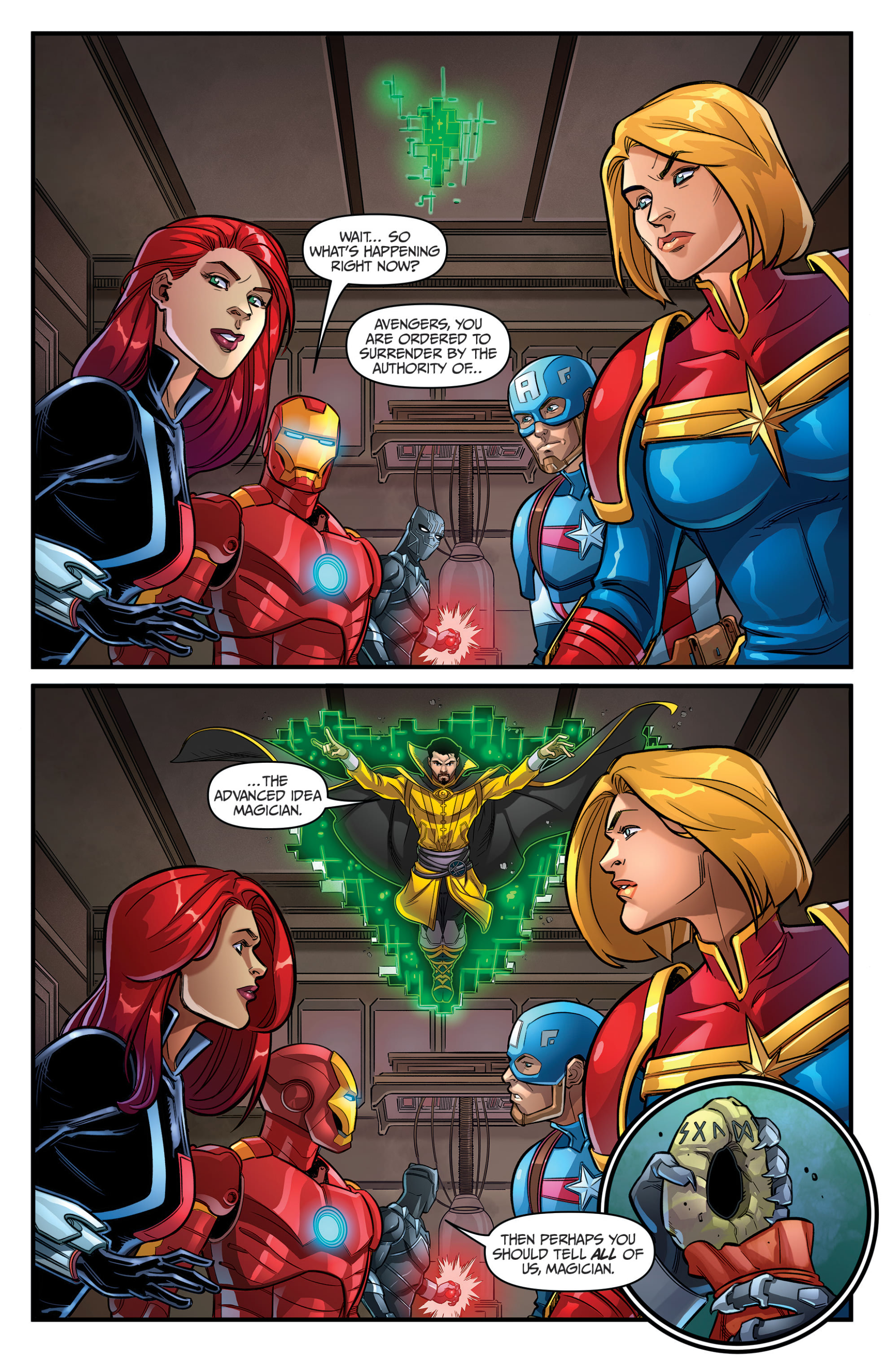 Read online Marvel Action: Avengers comic -  Issue #12 - 7