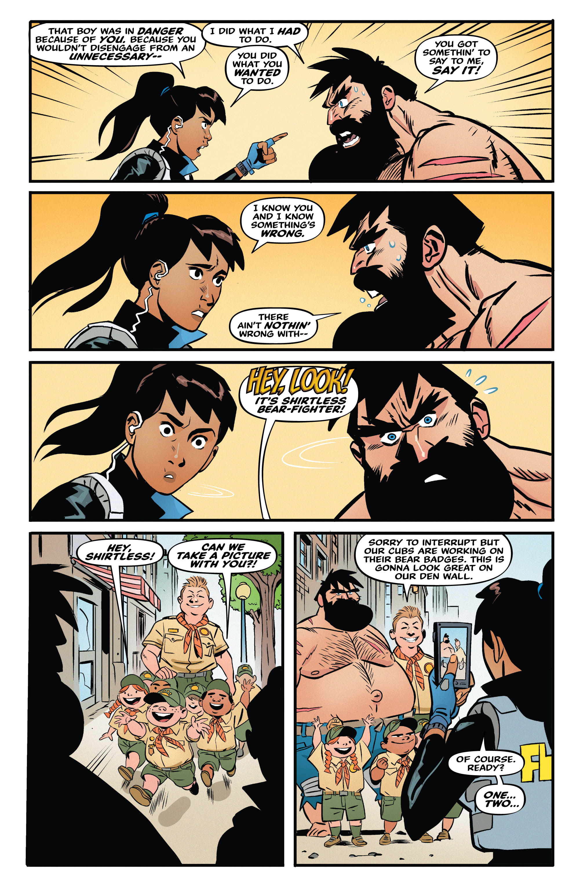 Read online Shirtless Bear-Fighter! 2 comic -  Issue #1 - 18