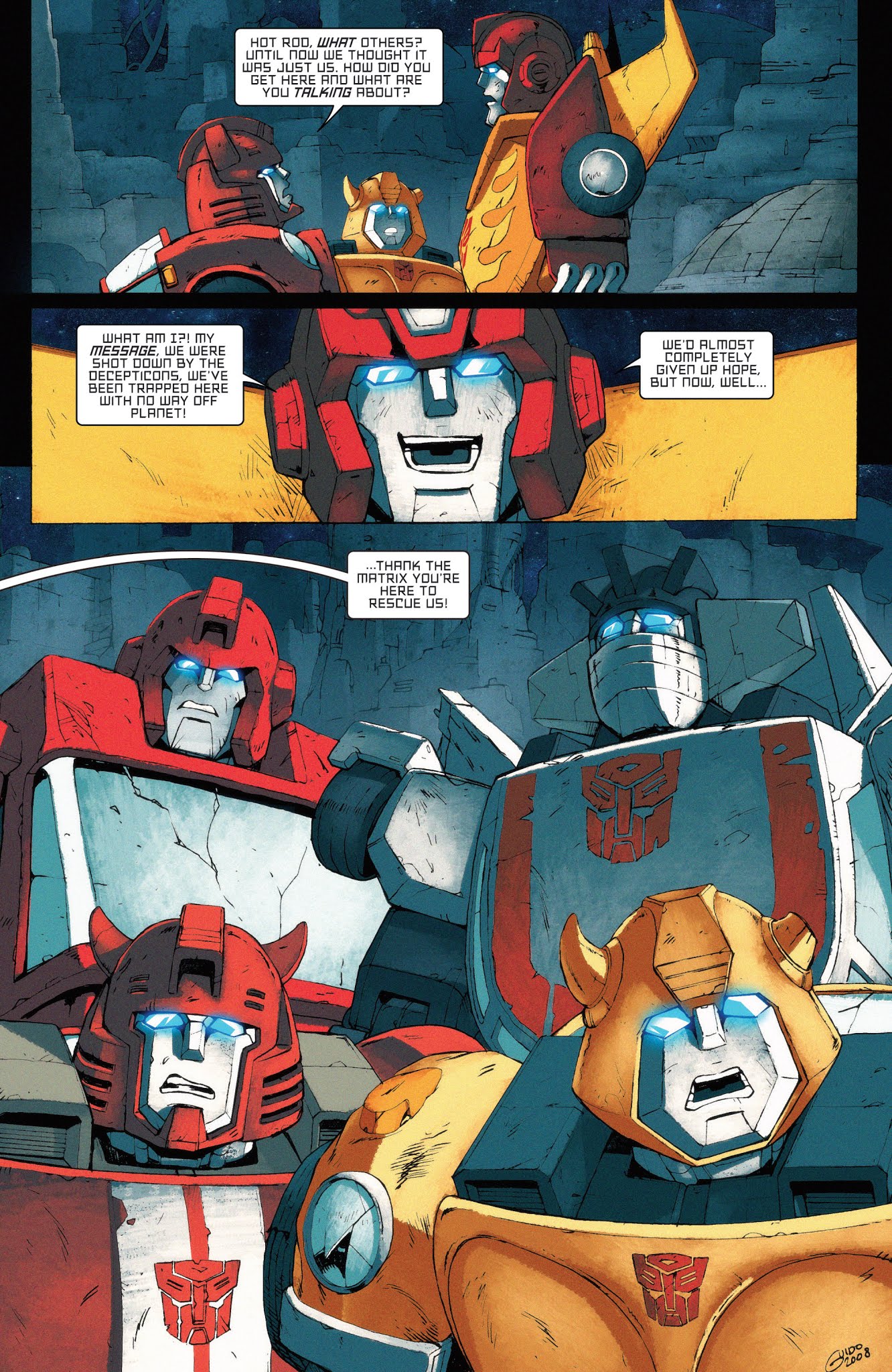 Read online Transformers: The IDW Collection comic -  Issue # TPB 5 (Part 1) - 93