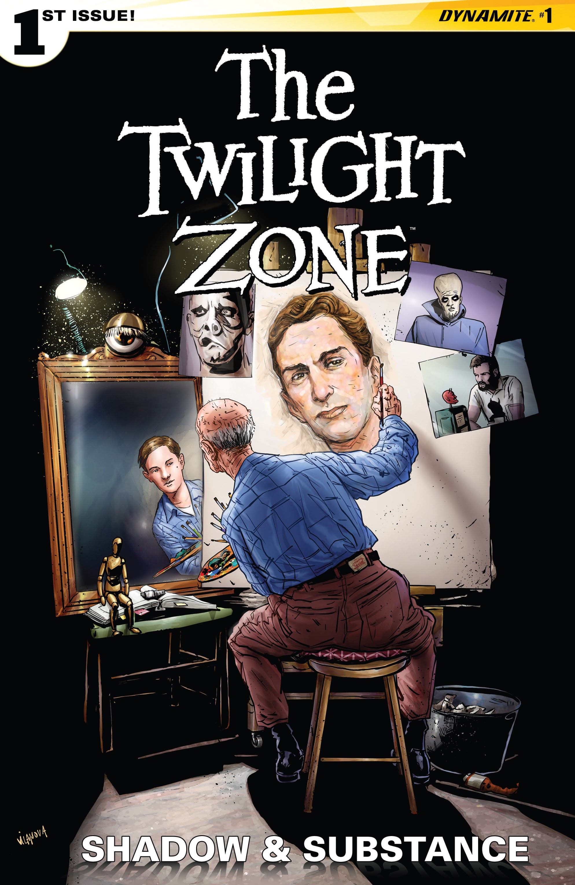 Read online The Twilight Zone: Shadow & Substance comic -  Issue #1 - 1