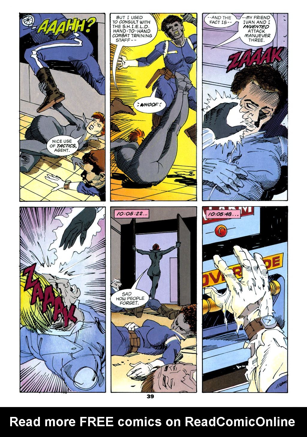 Read online Marvel Graphic Novel comic -  Issue #61 - Black Widow - The Coldest War - 40