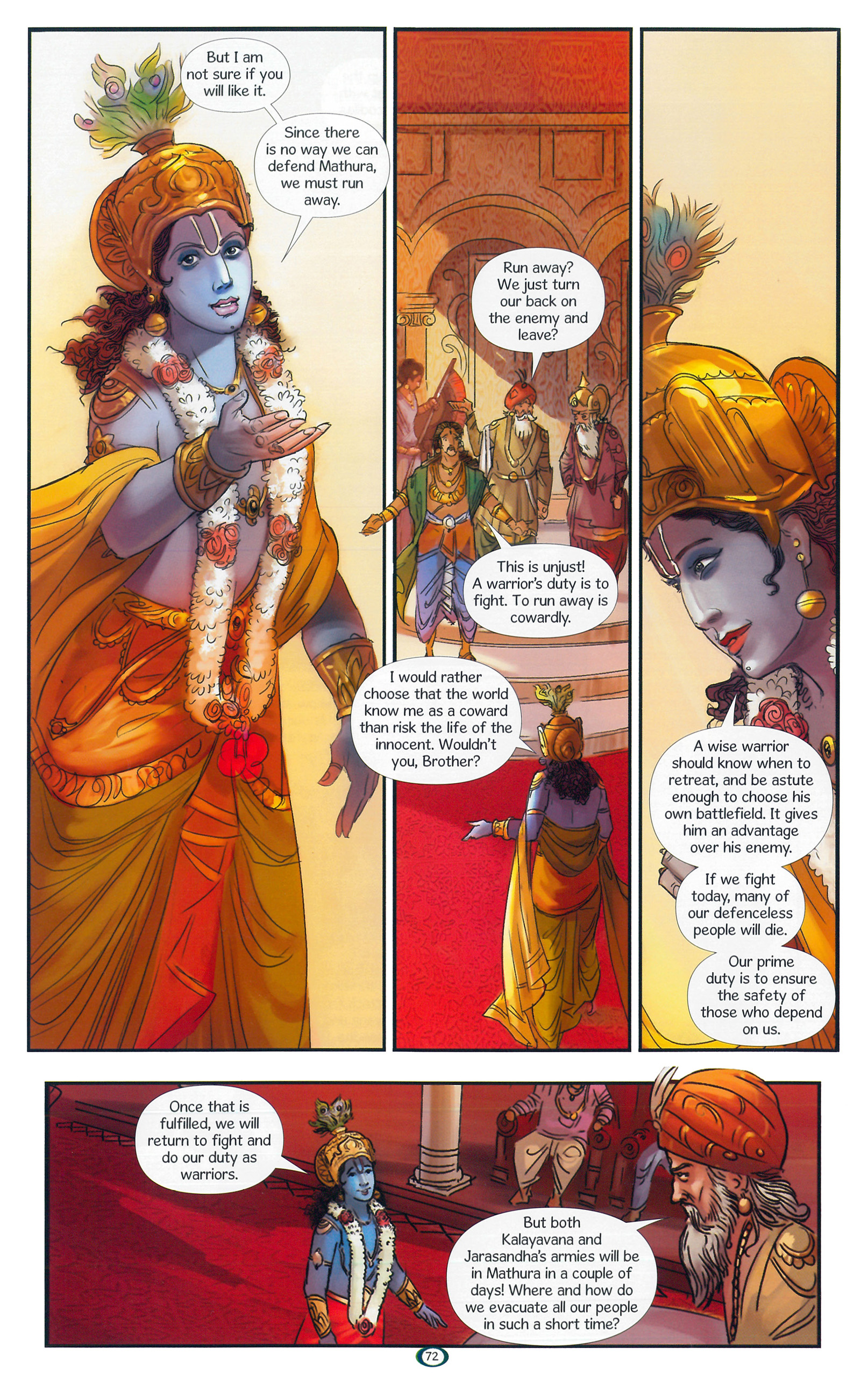 Read online Krishna: Defender of Dharma comic -  Issue # TPB (Part 1) - 74