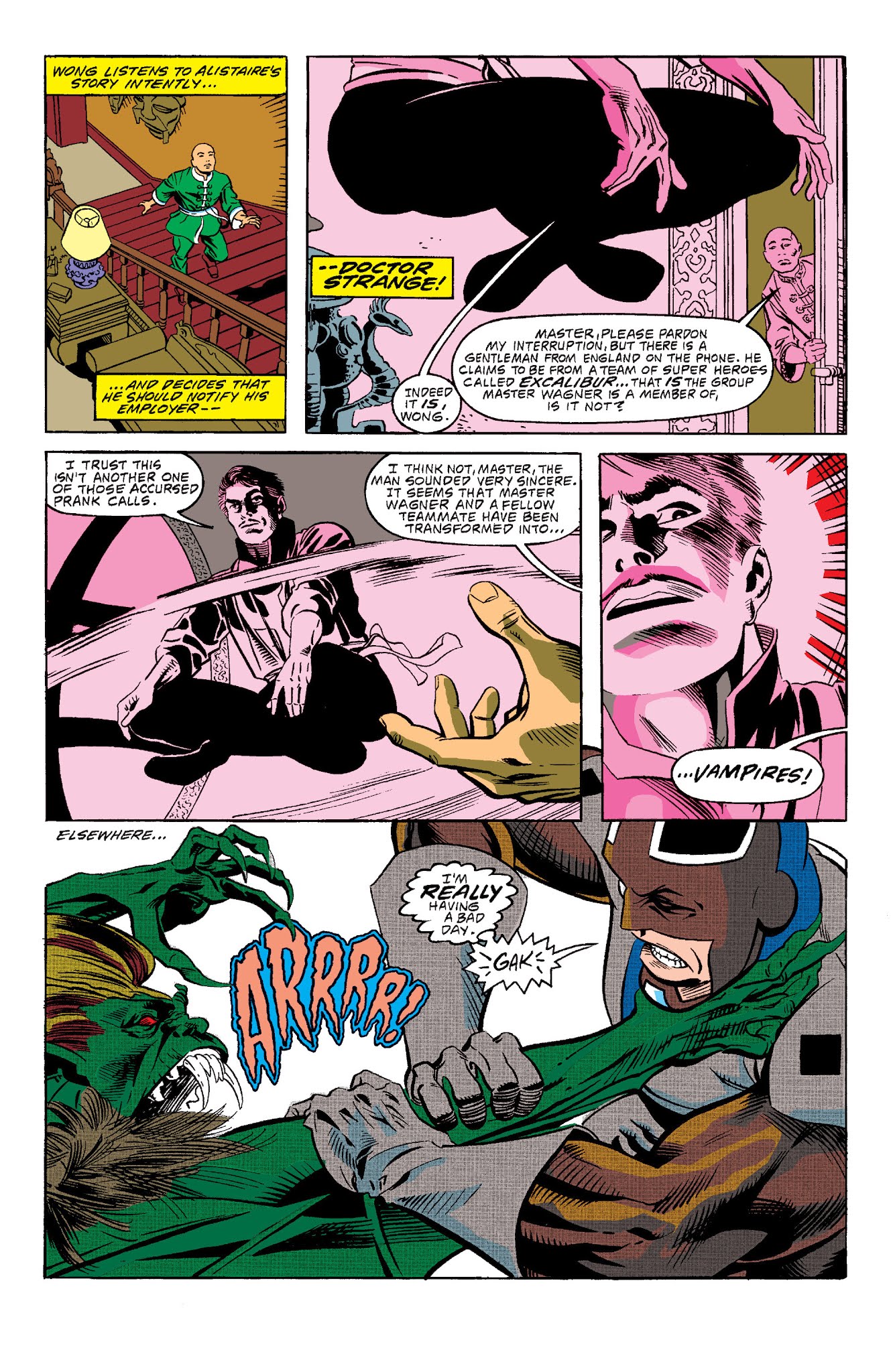 Read online Excalibur (1988) comic -  Issue # TPB 5 (Part 1) - 34