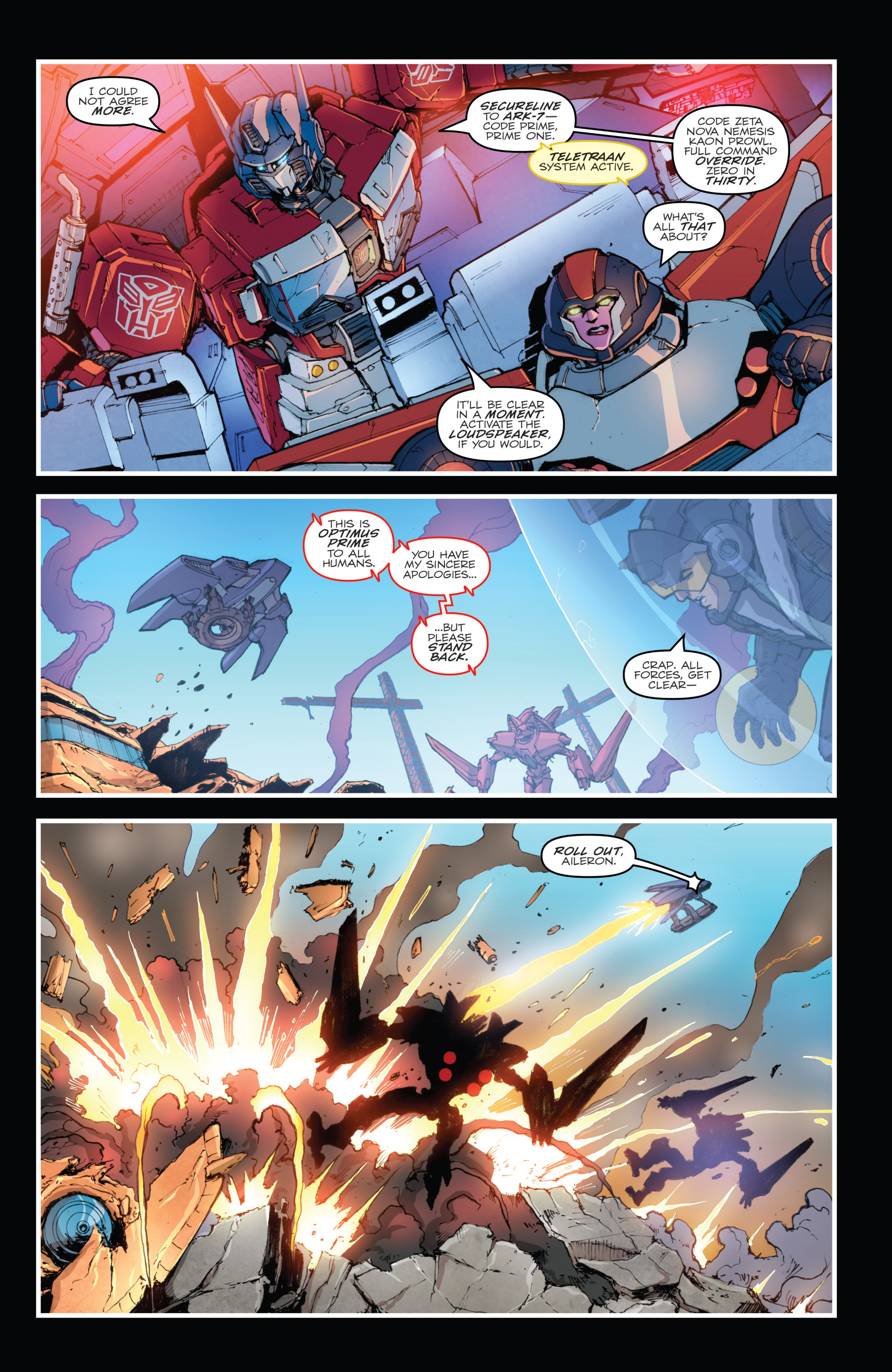 Read online The Transformers (2014) comic -  Issue #50 - 23