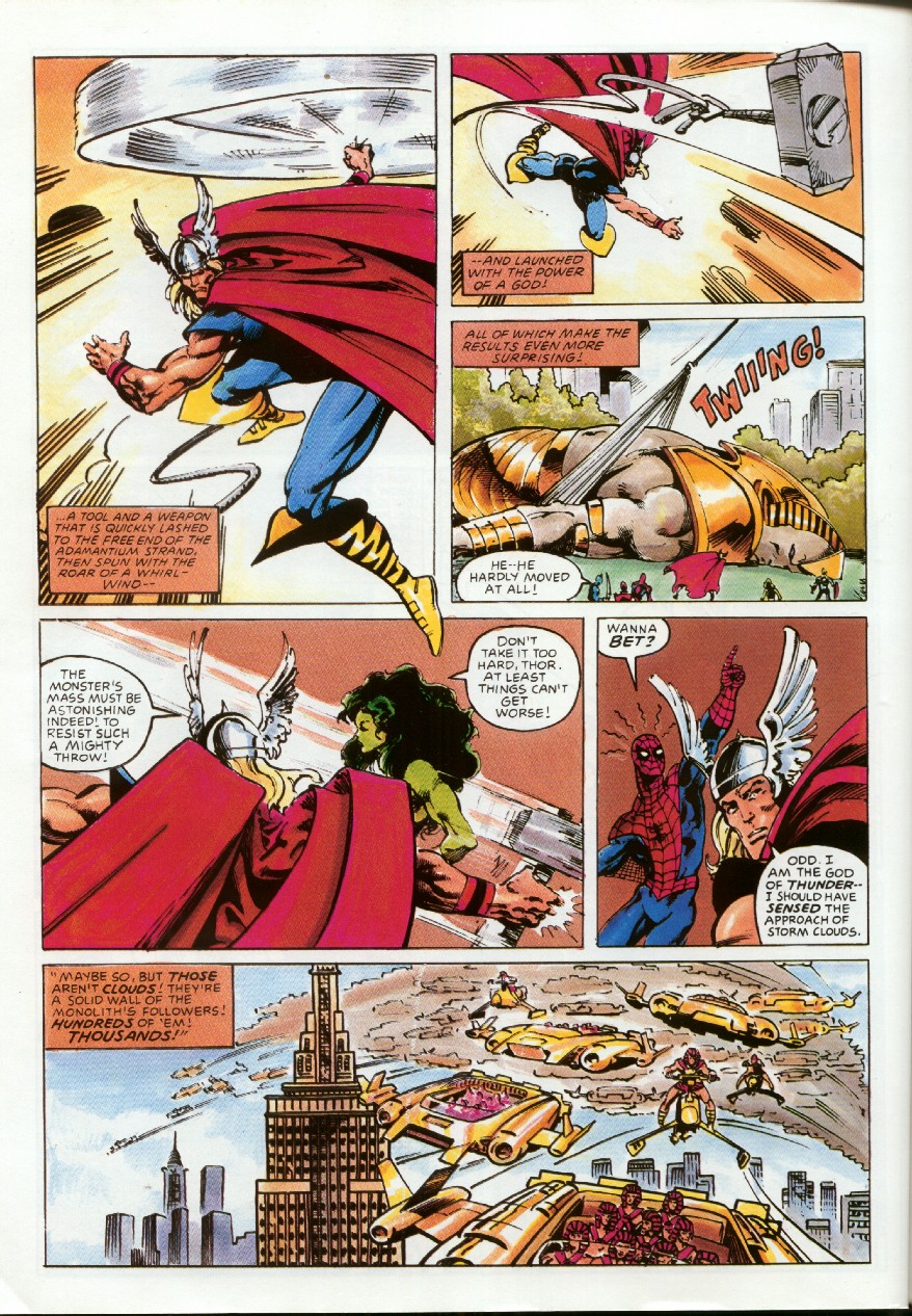 Read online Marvel Graphic Novel comic -  Issue #17 - Revenge of the Living Monolith - 74