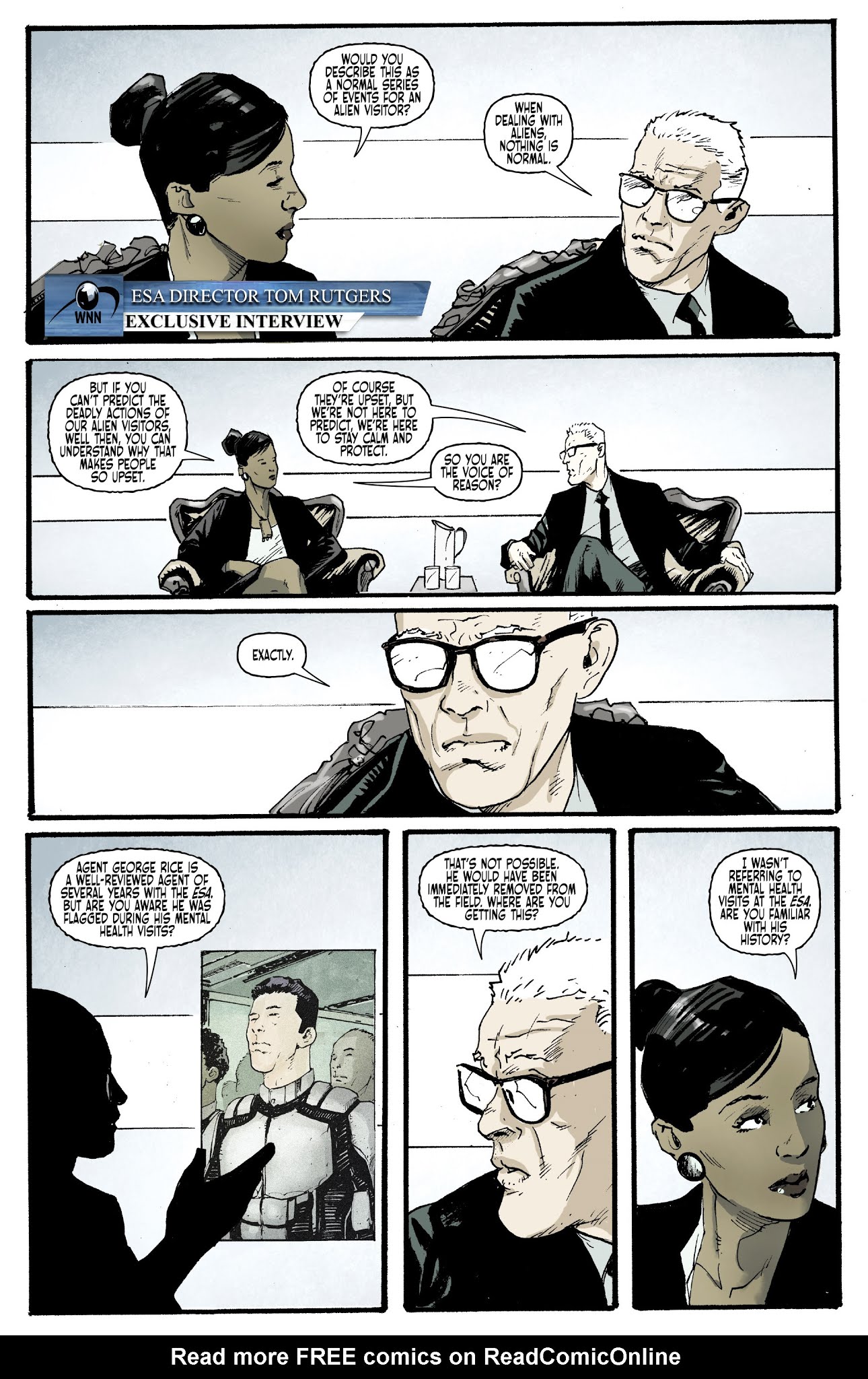 Read online Port of Earth comic -  Issue #6 - 4