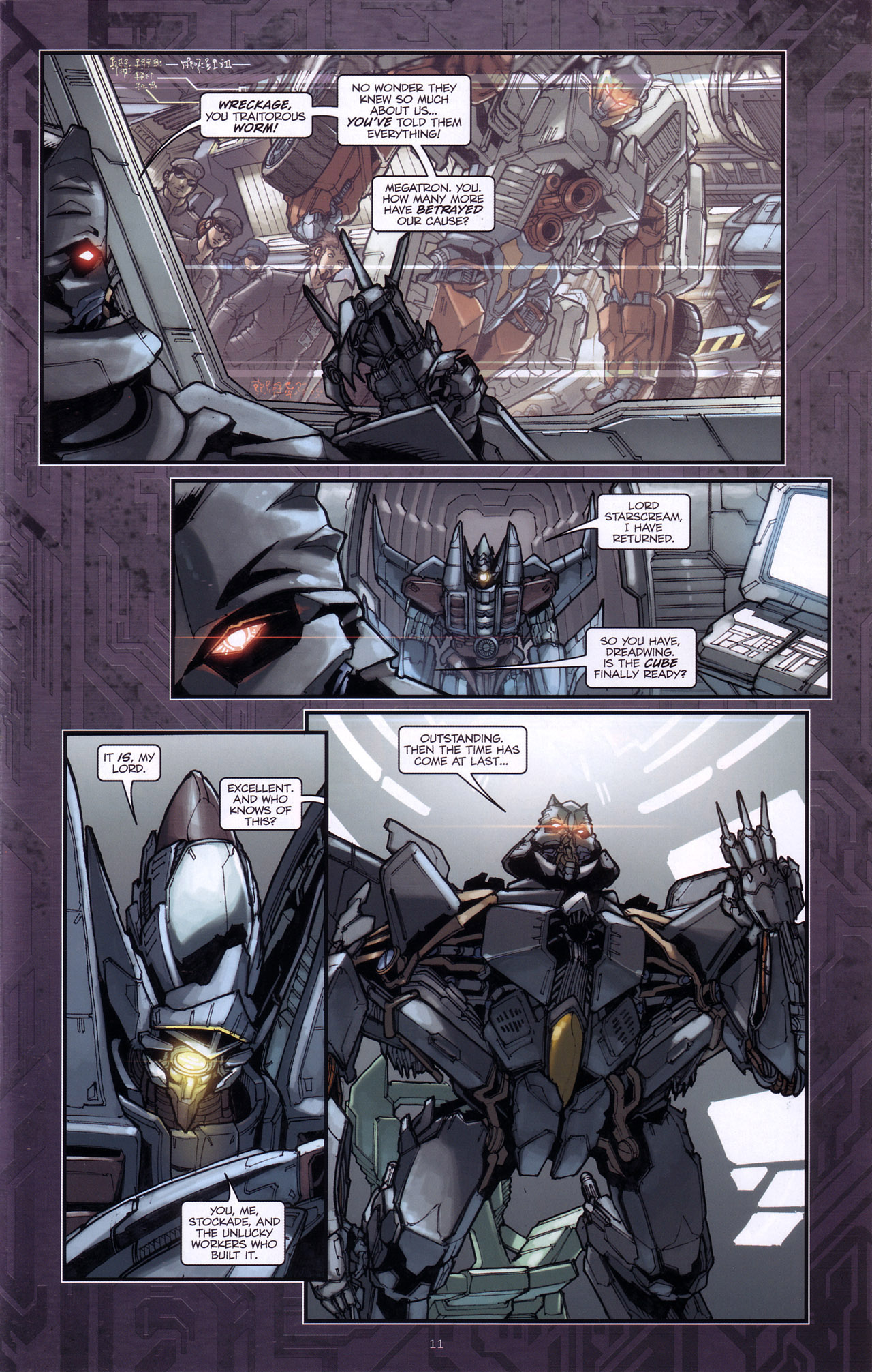 Read online Transformers: The Reign of Starscream comic -  Issue #4 - 13