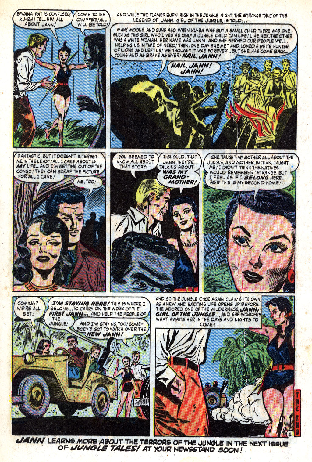 Read online Jungle Tales comic -  Issue #1 - 8