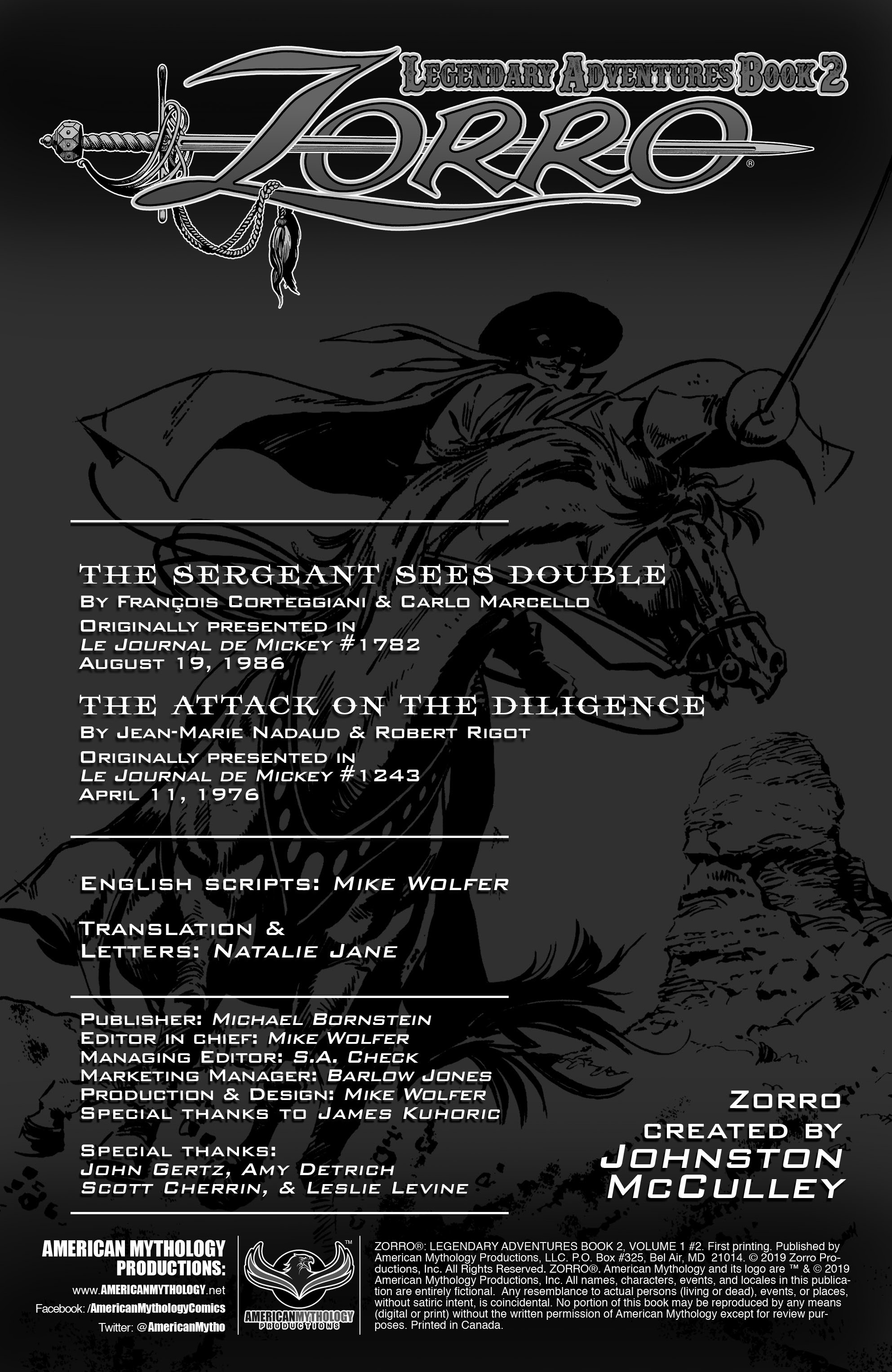 Read online Zorro: Legendary Adventures (2019) comic -  Issue #2 - 2