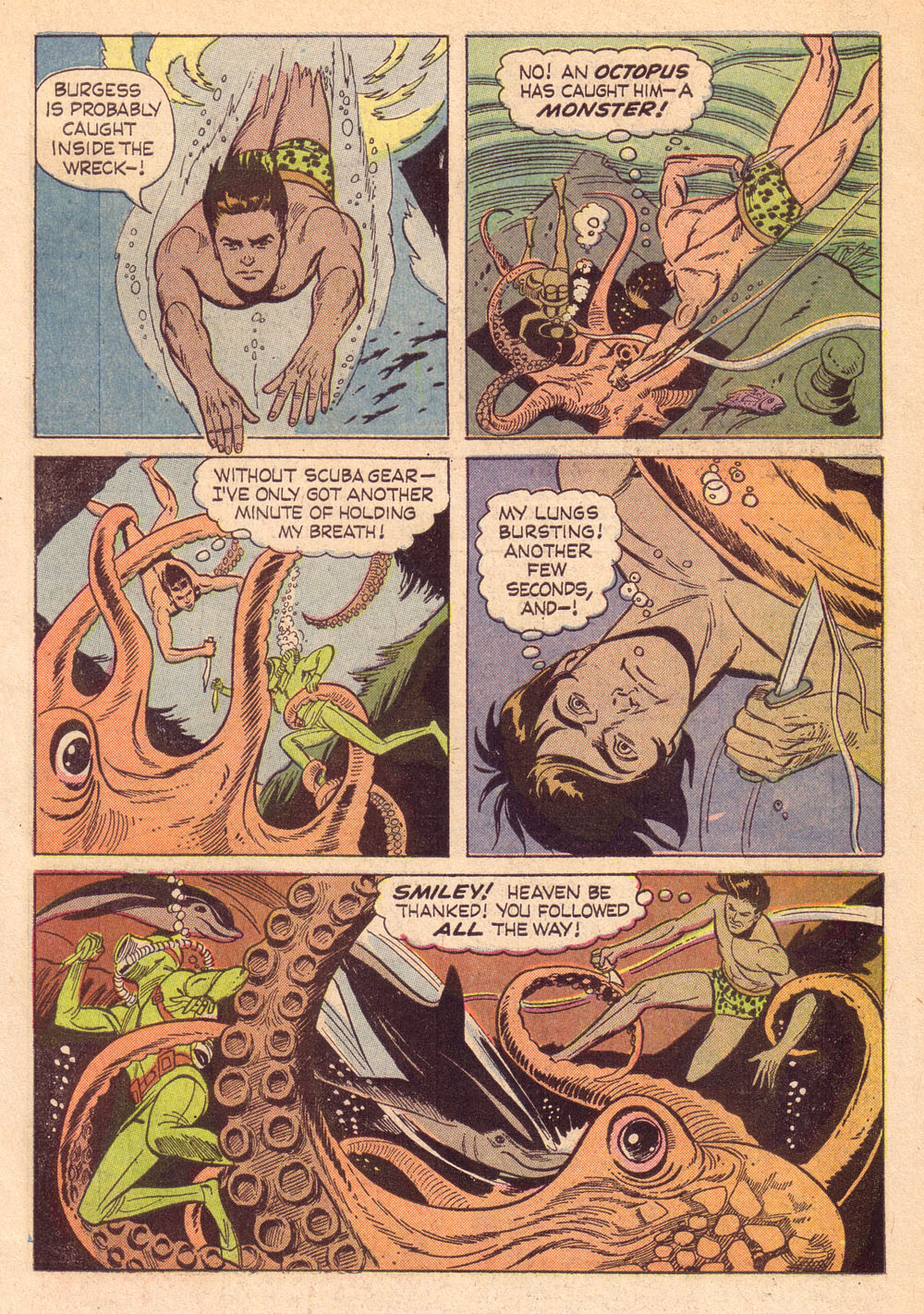 Read online Korak, Son of Tarzan (1964) comic -  Issue #6 - 31