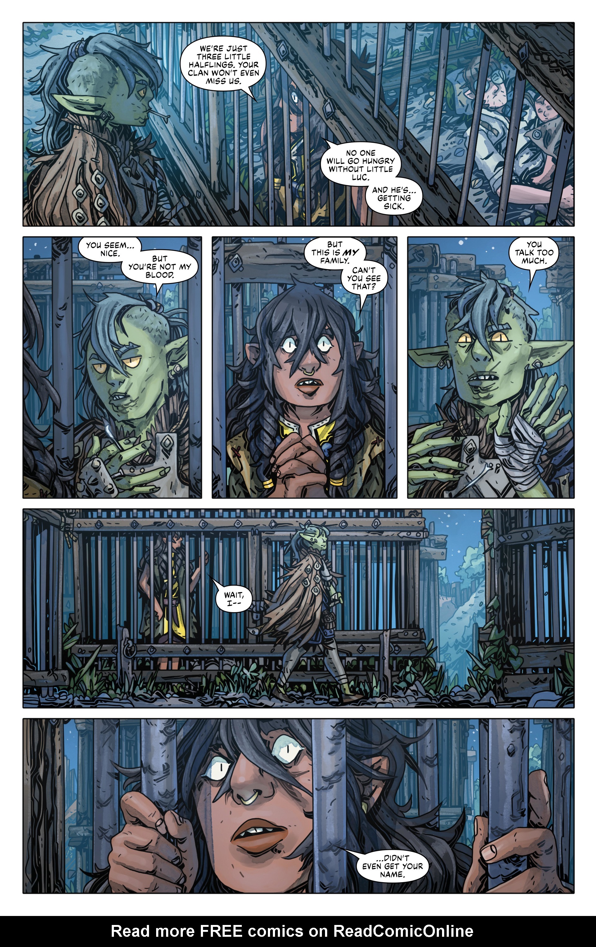 Read online Critical Role: The Mighty Nein Origins - Nott the Brave comic -  Issue # Full - 28