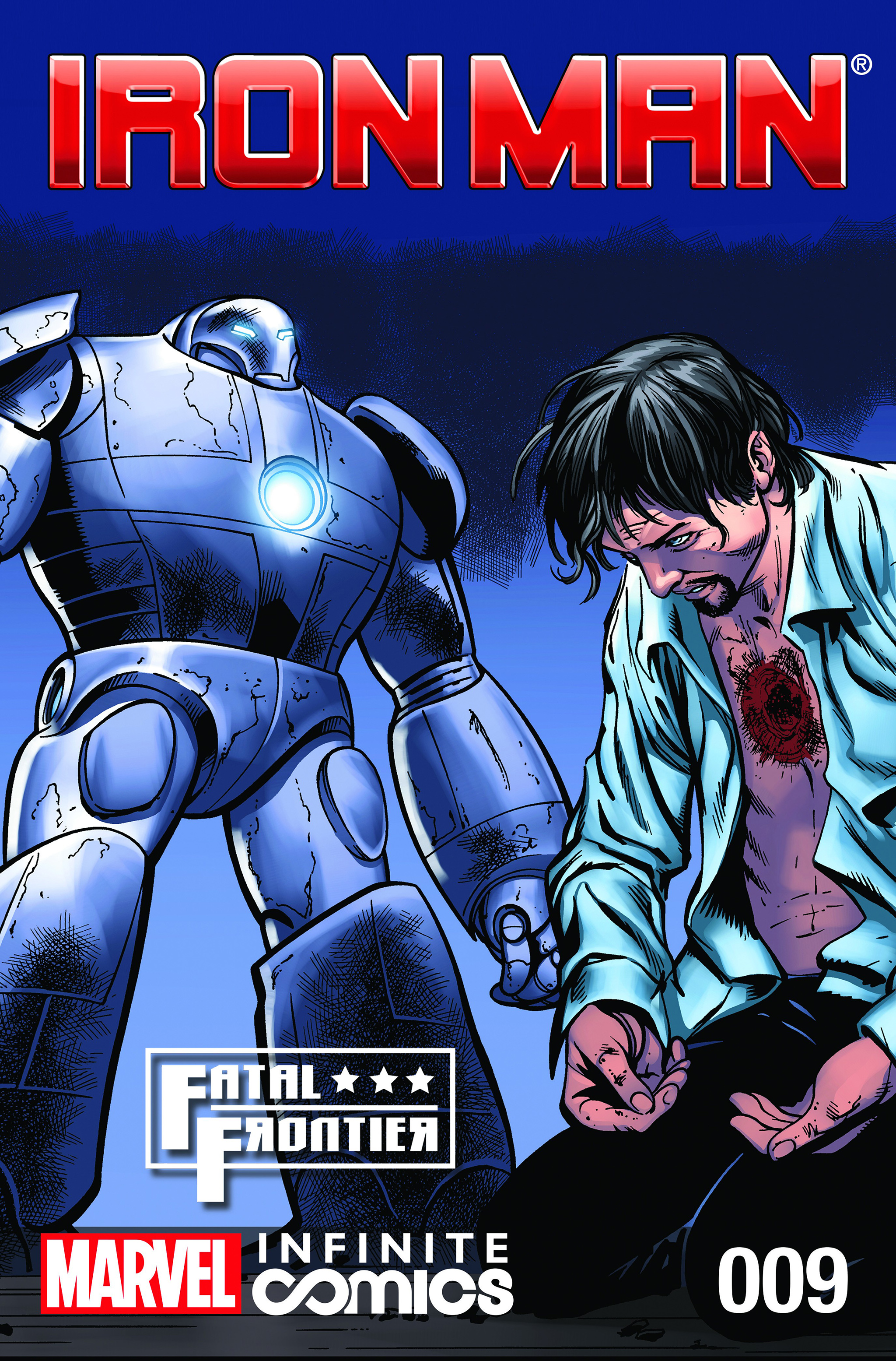 Read online Iron Man: Fatal Frontier Infinite Comic comic -  Issue #9 - 1