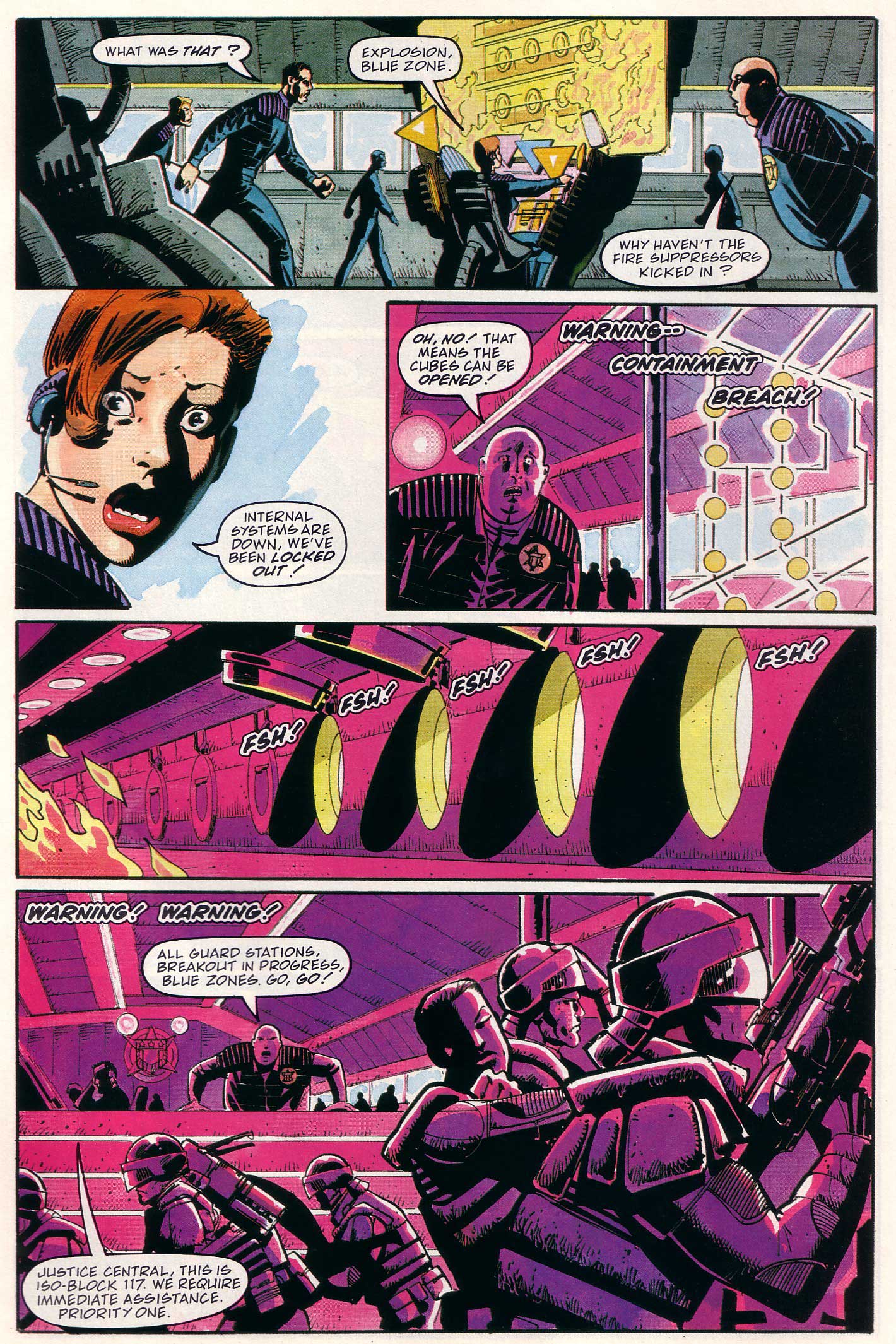 Read online Judge Dredd Lawman of the Future comic -  Issue #11 - 5