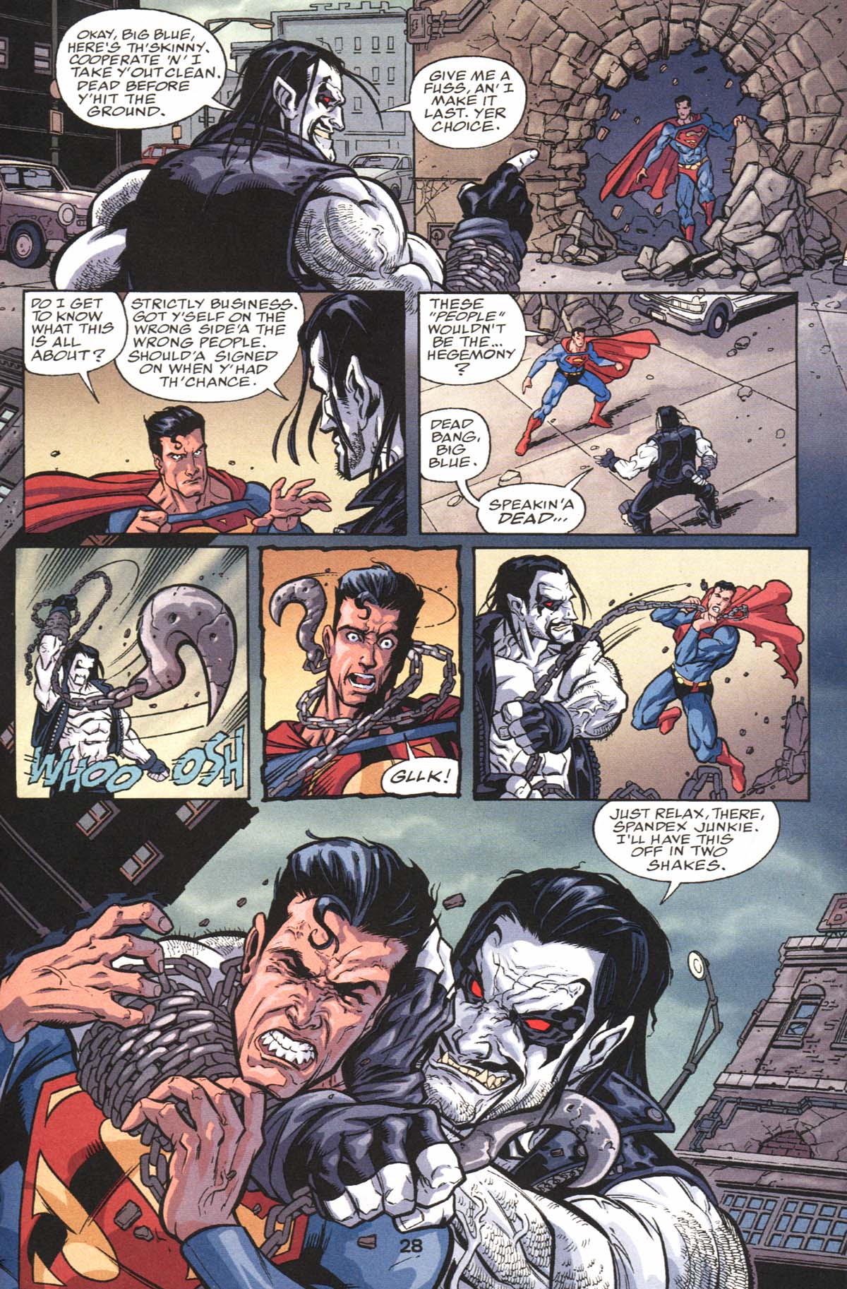 Read online DC First: Superman/Lobo comic -  Issue # Full - 29