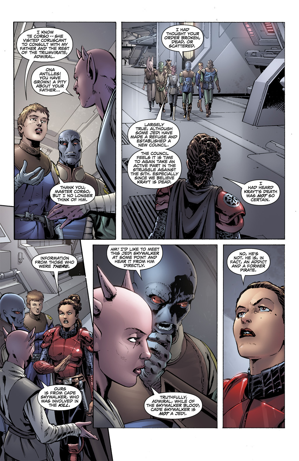 Read online Star Wars: Legacy (2006) comic -  Issue #42 - 4