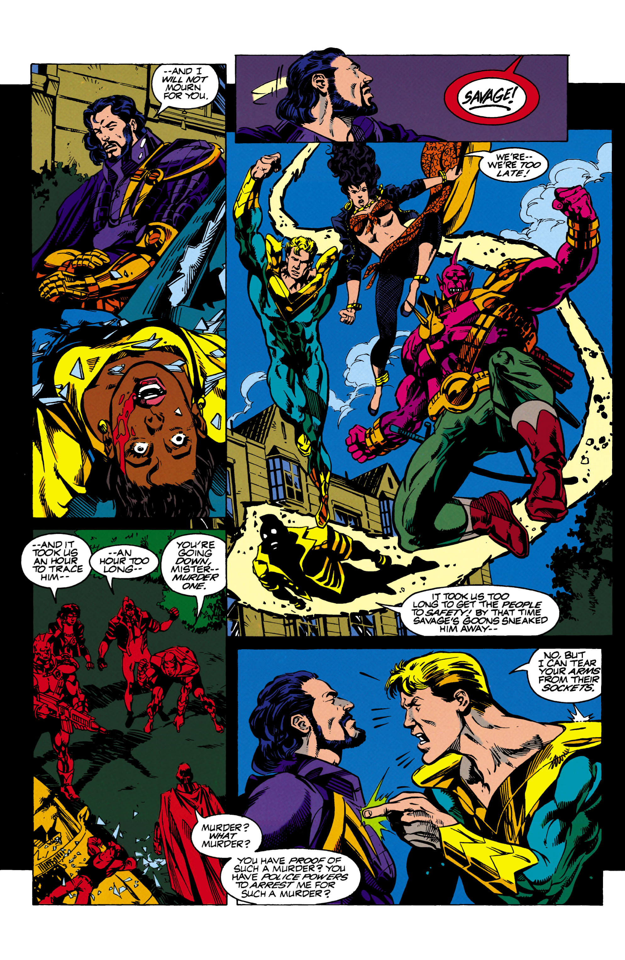 Read online Justice League Task Force comic -  Issue #20 - 21