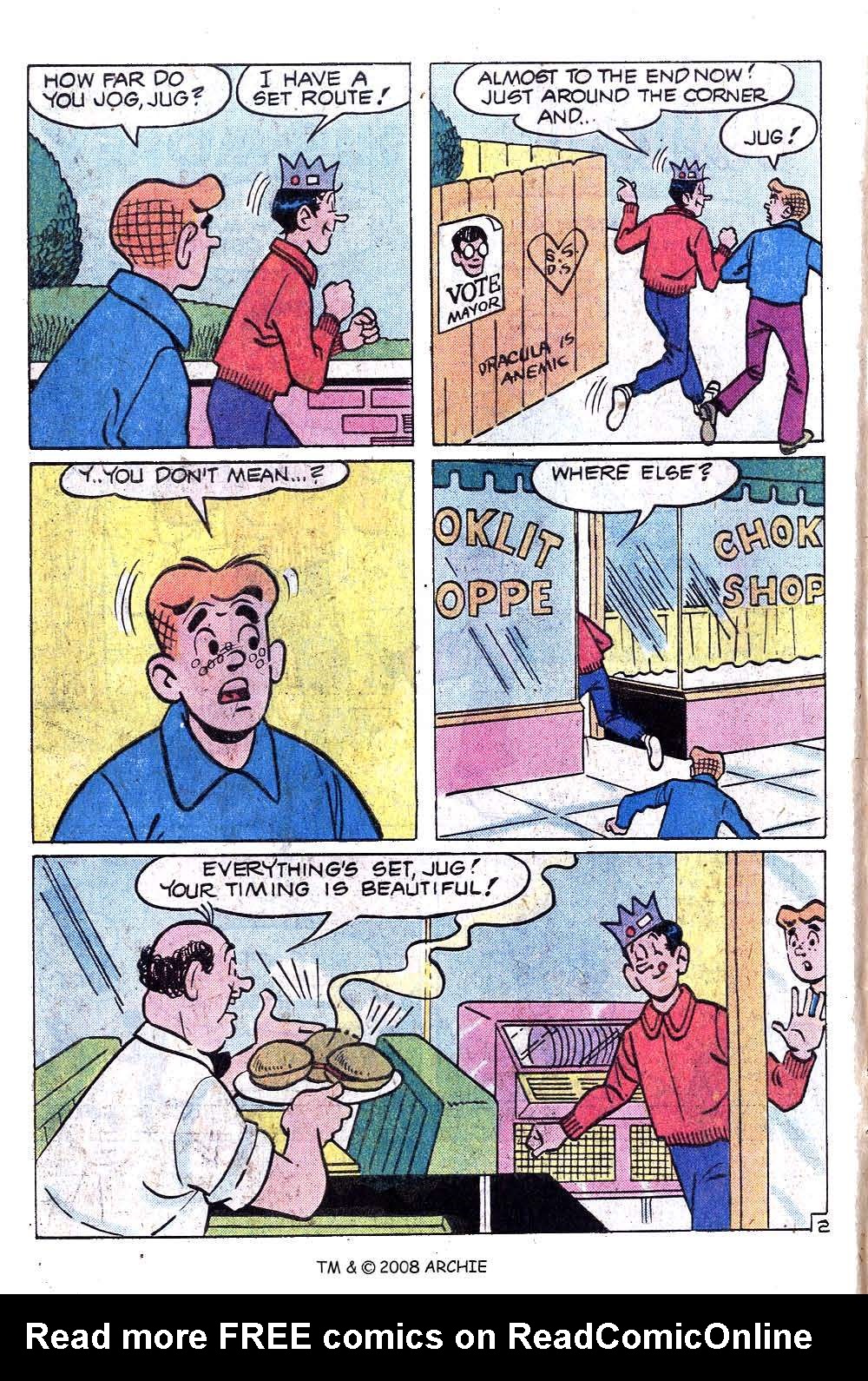 Read online Jughead (1965) comic -  Issue #276 - 4