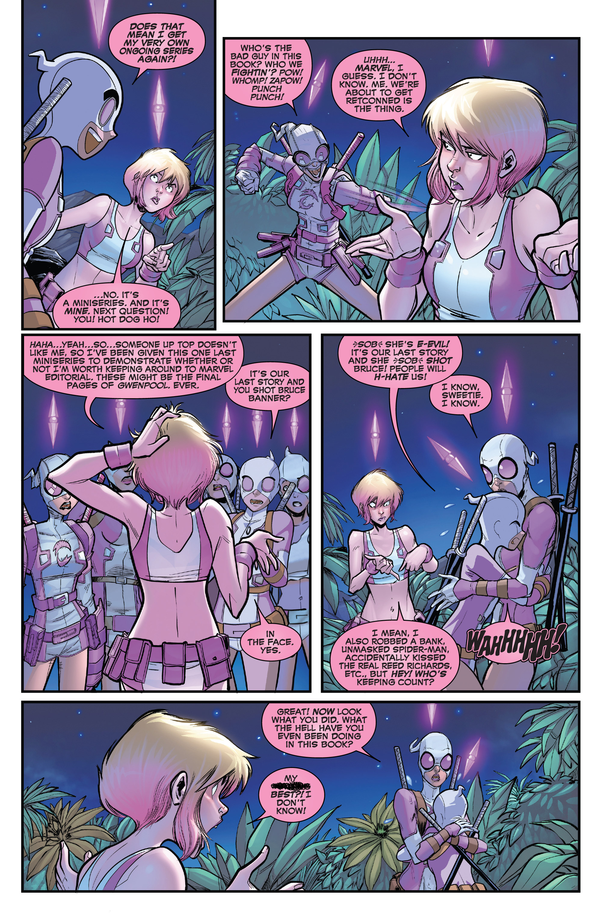 Read online Gwenpool Strikes Back comic -  Issue #4 - 12