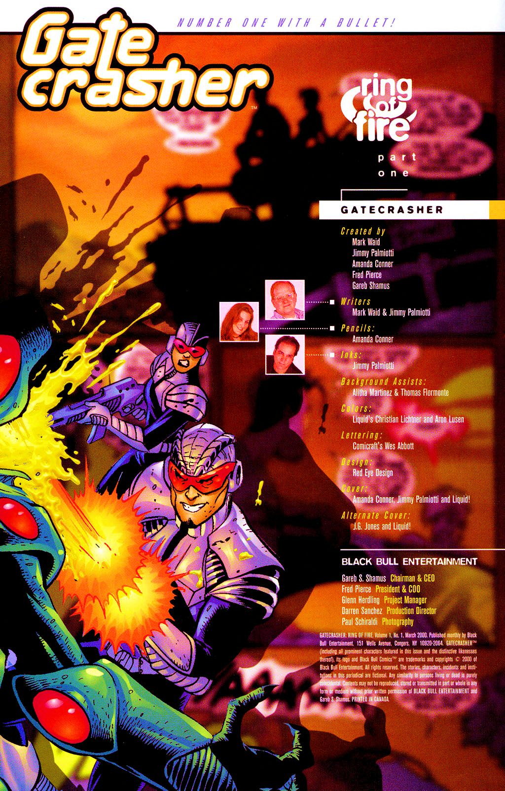Read online Gatecrasher: Ring of Fire comic -  Issue #1 - 2