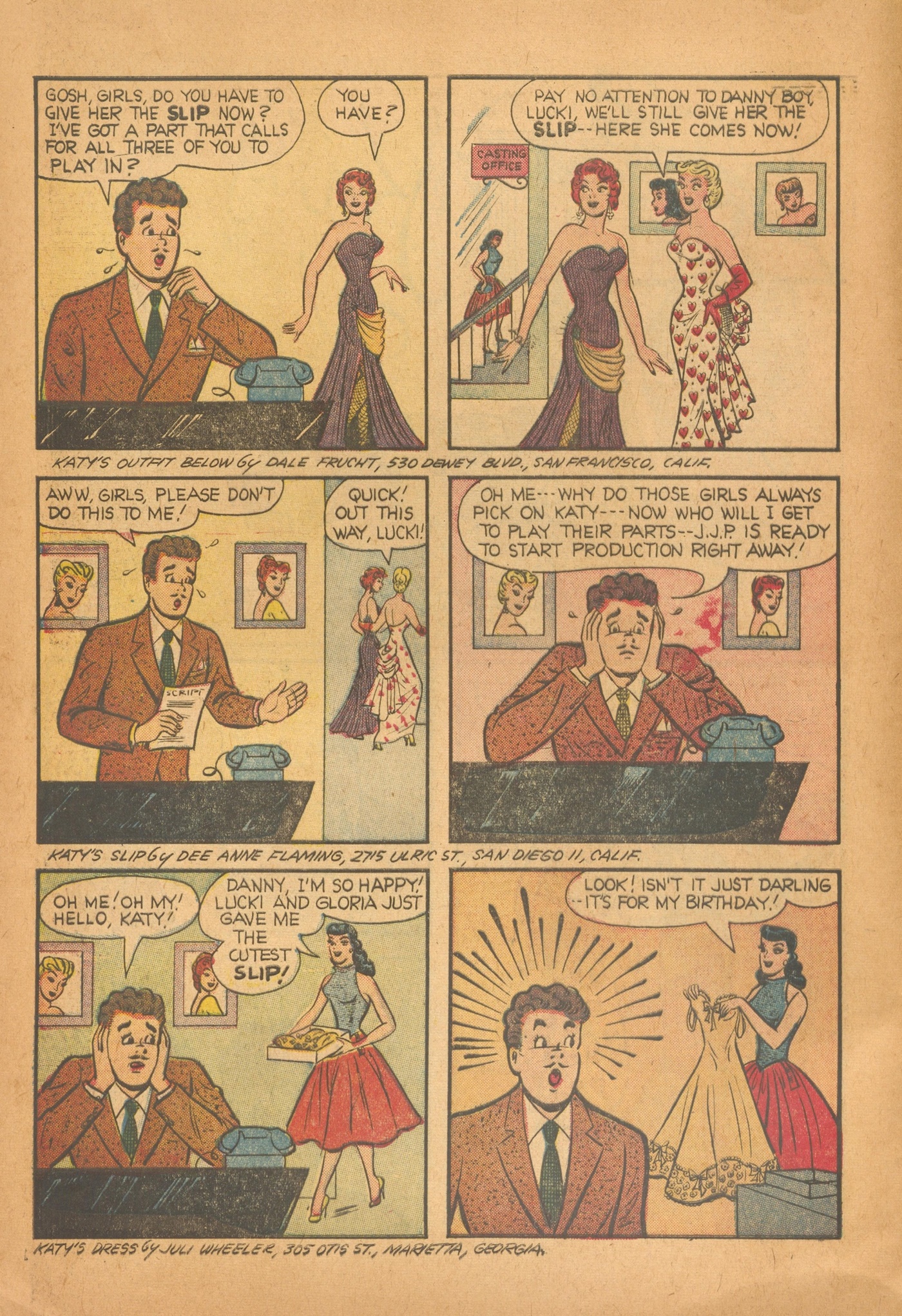 Read online Katy Keene Glamour comic -  Issue # Full - 8