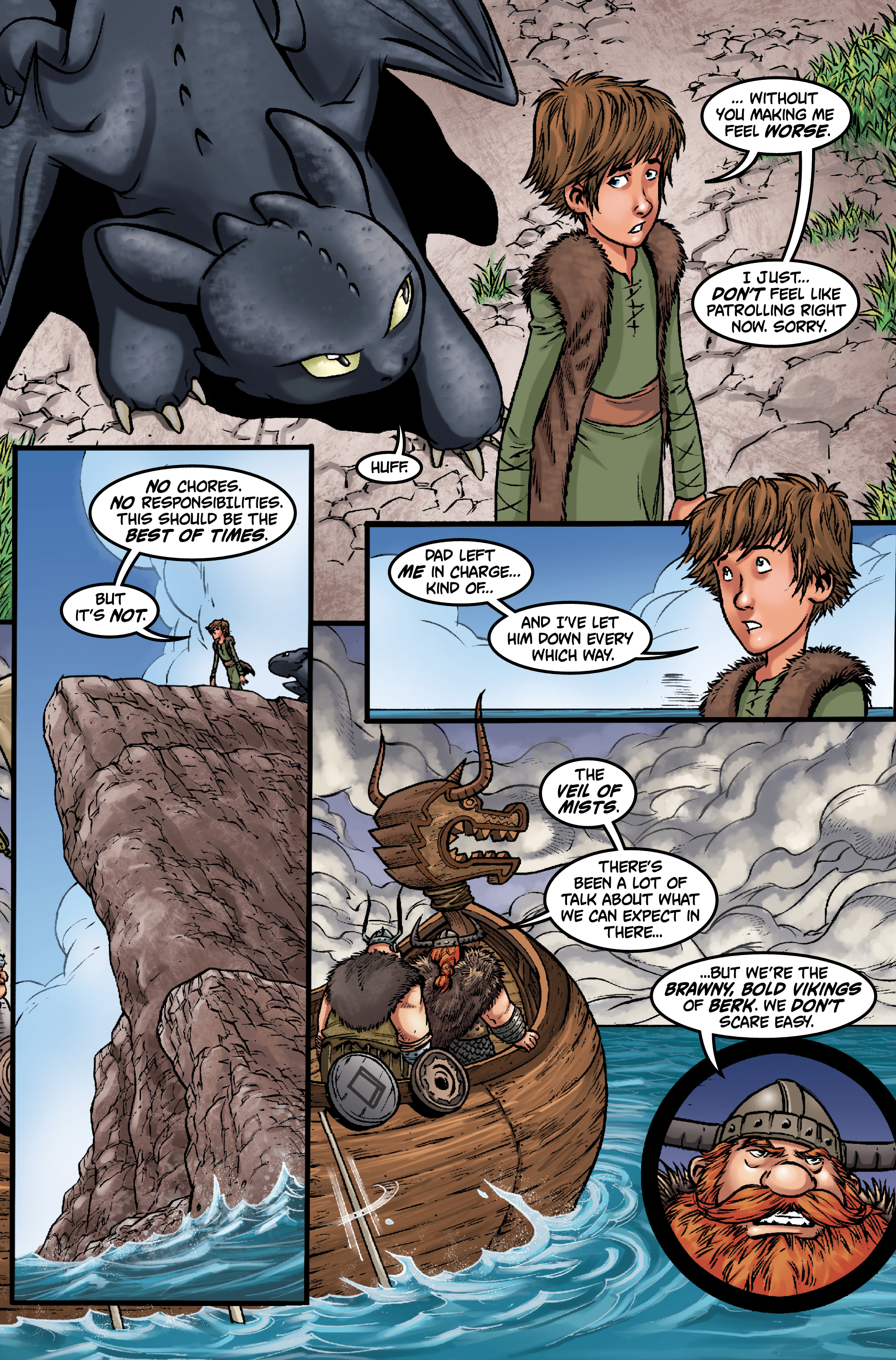 Read online Dragons Riders of Berk: Tales from Berk comic -  Issue # TPB - 75