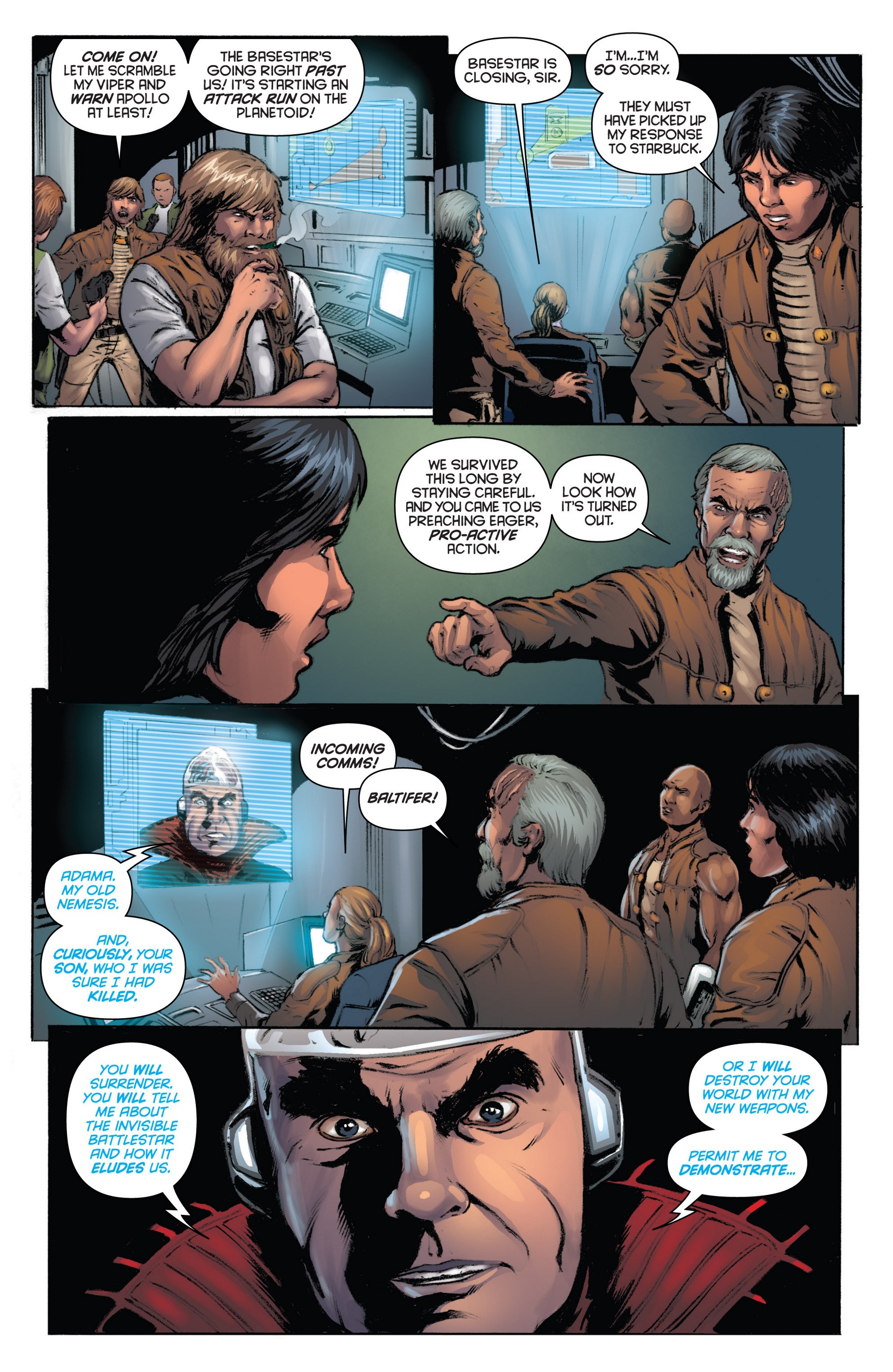 Read online Classic Battlestar Galactica (2013) comic -  Issue #4 - 19