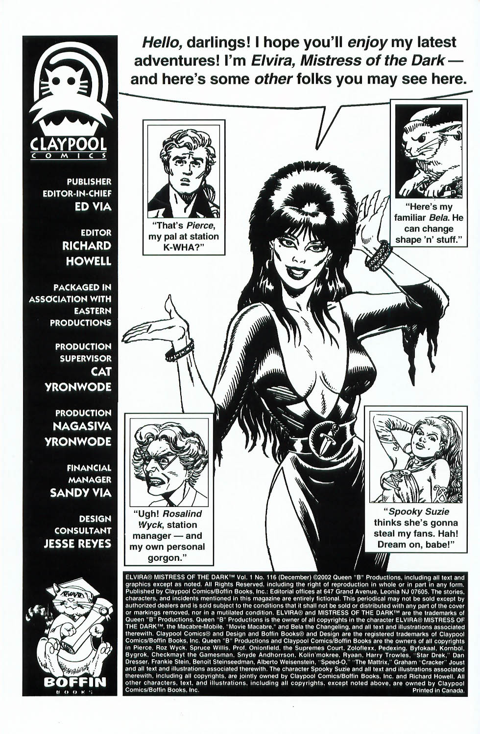 Read online Elvira, Mistress of the Dark comic -  Issue #116 - 2