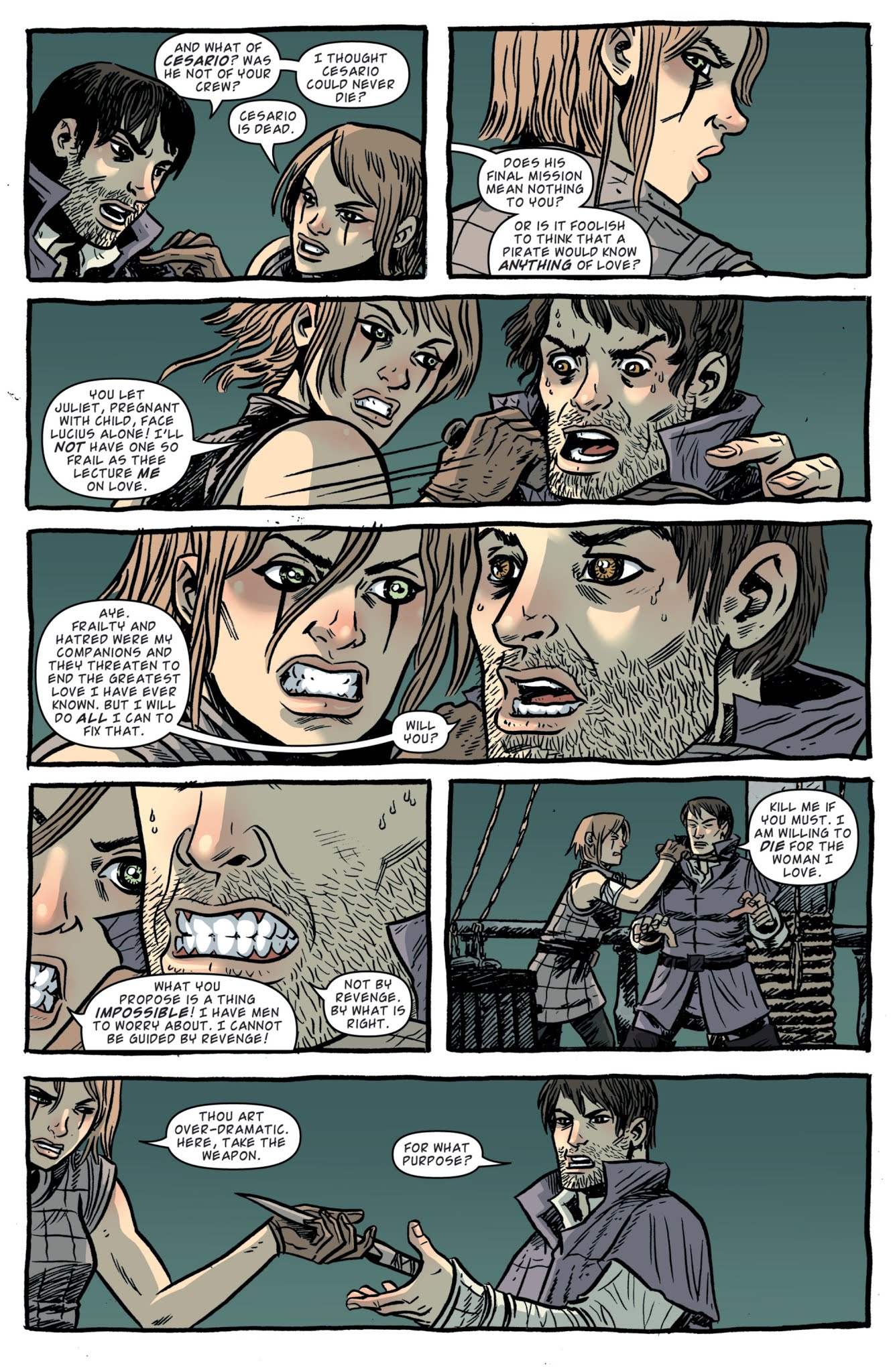 Read online Kill Shakespeare: The Mask of Night comic -  Issue #4 - 7