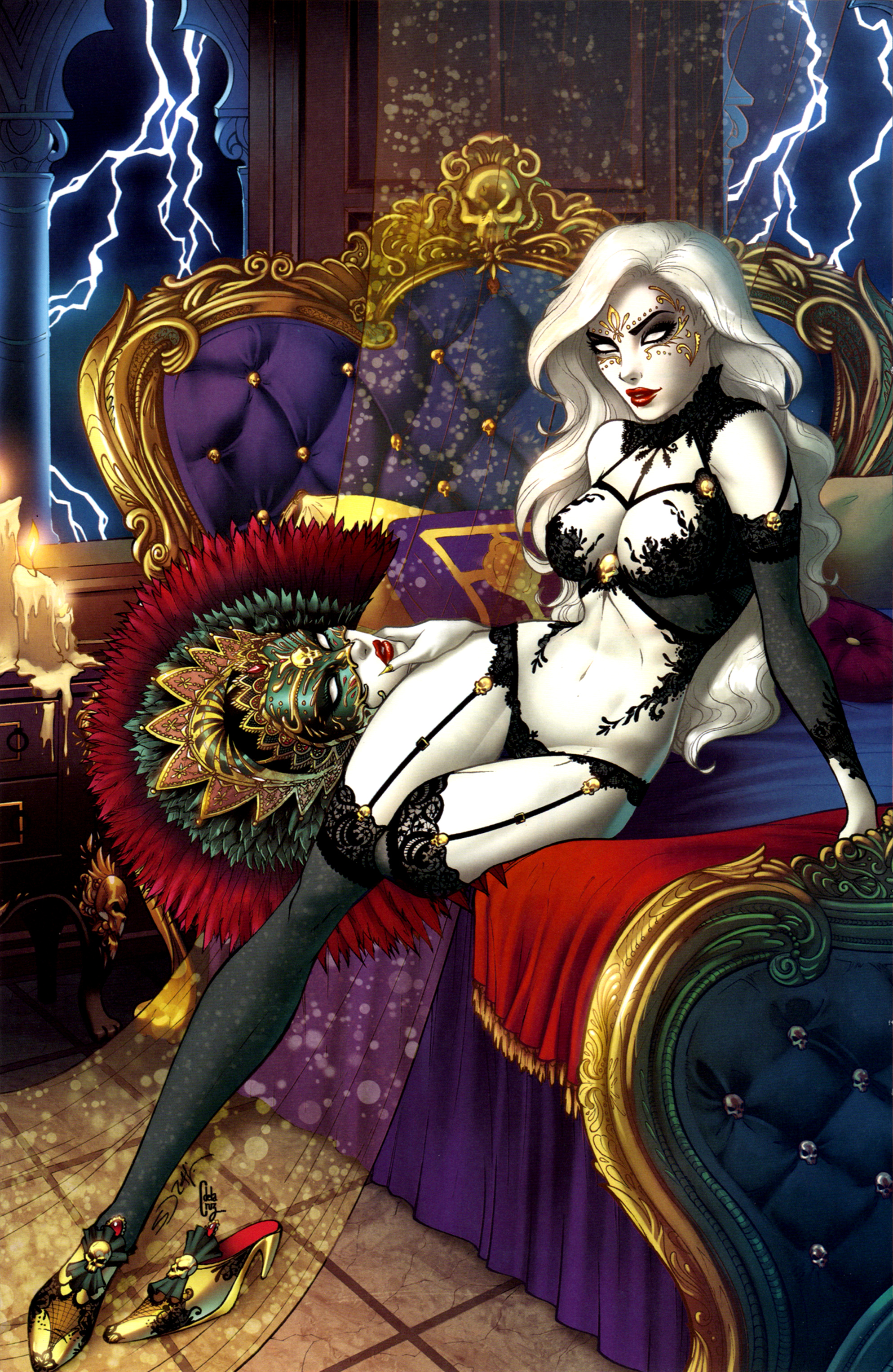 Read online Lady Death: Lingerie comic -  Issue # Full - 10
