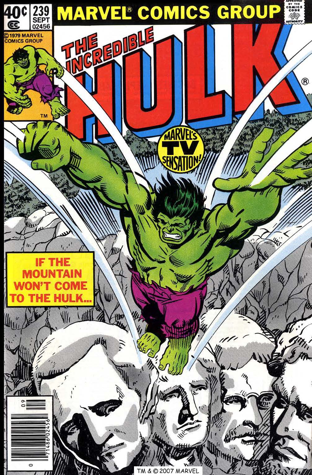 Read online The Incredible Hulk (1968) comic -  Issue #239 - 1