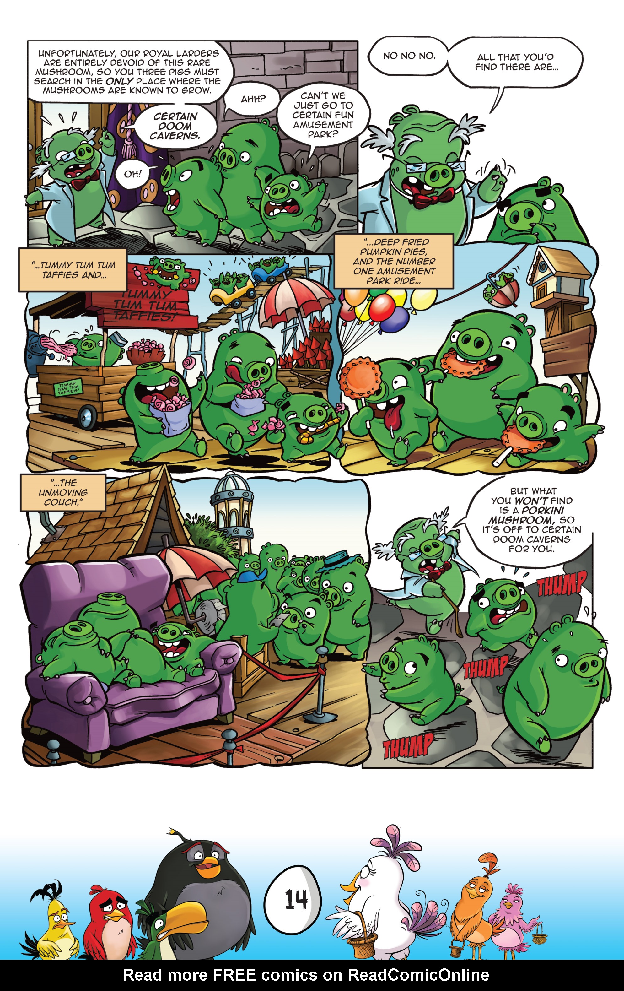 Read online Angry Birds: Flight School comic -  Issue #3 - 16