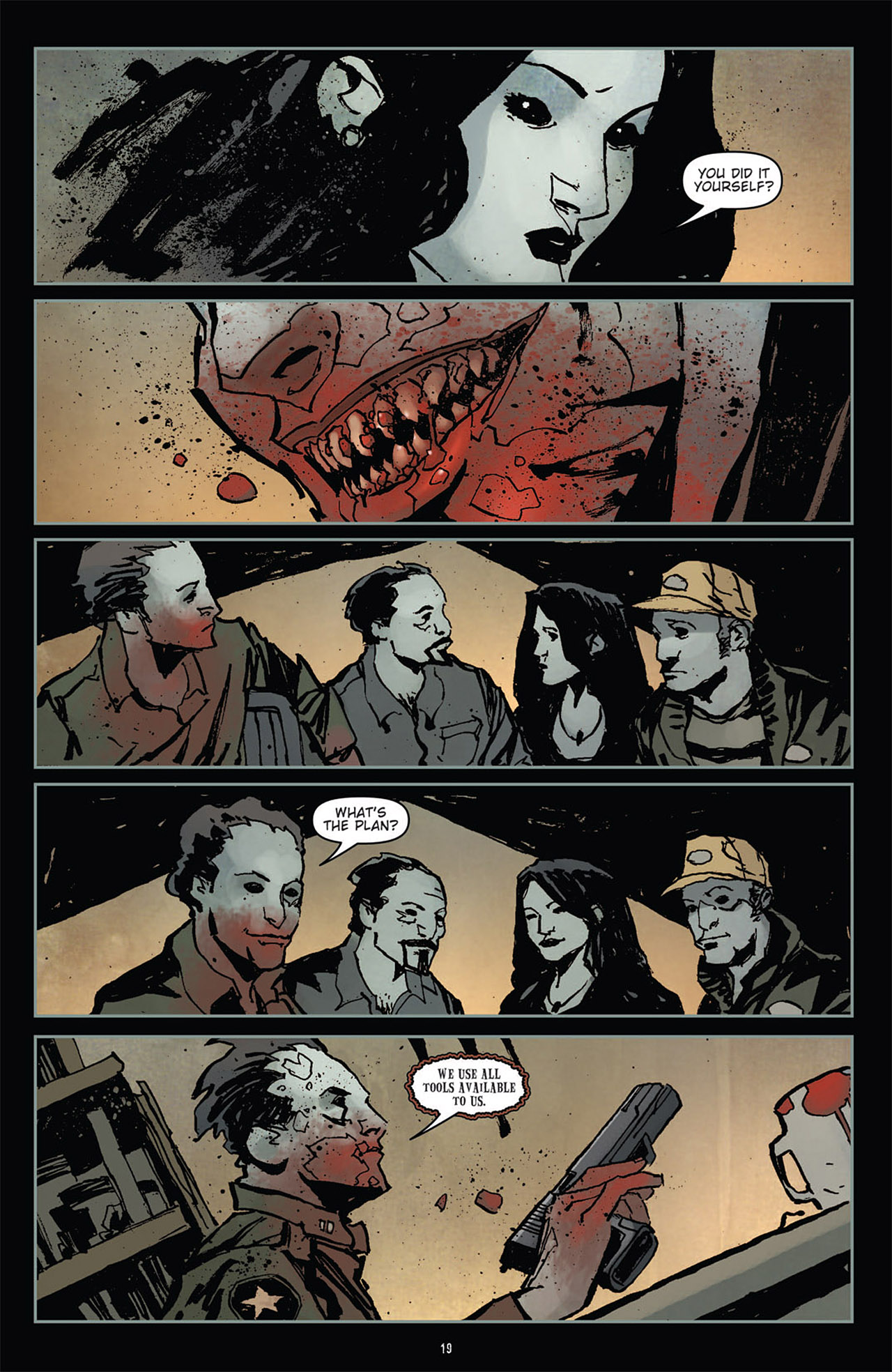 Read online 30 Days of Night (2011) comic -  Issue #6 - 21