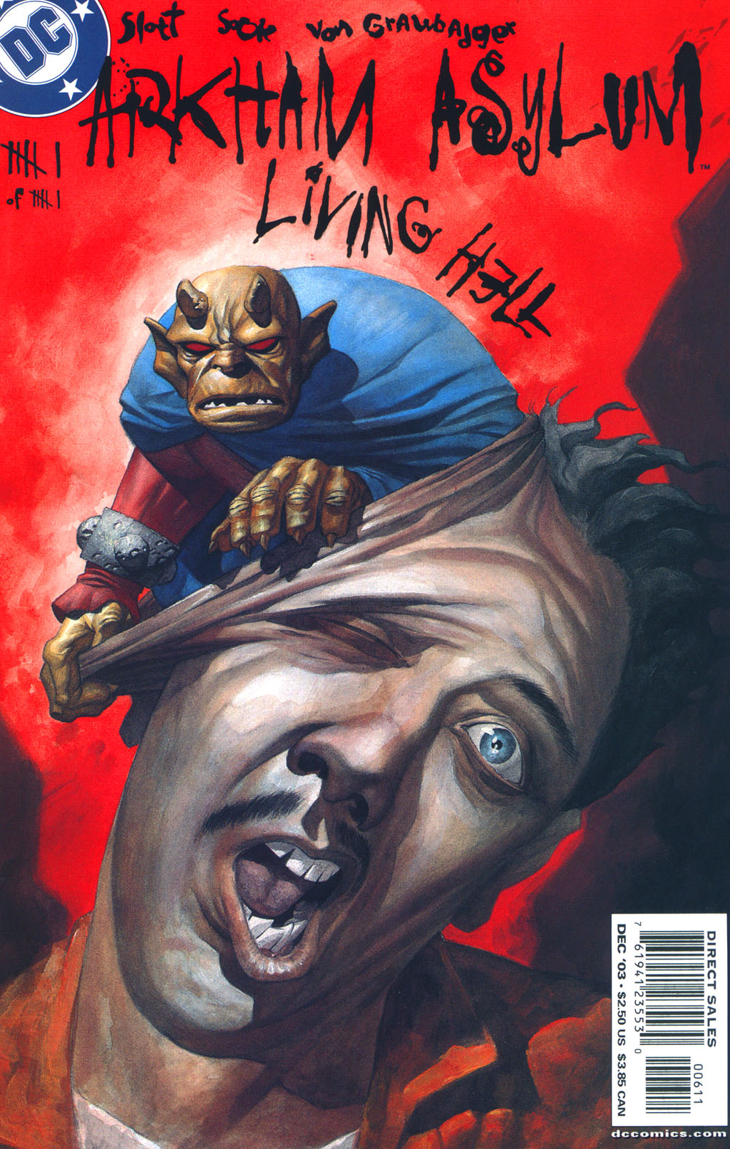 Read online Arkham Asylum: Living Hell comic -  Issue #6 - 2