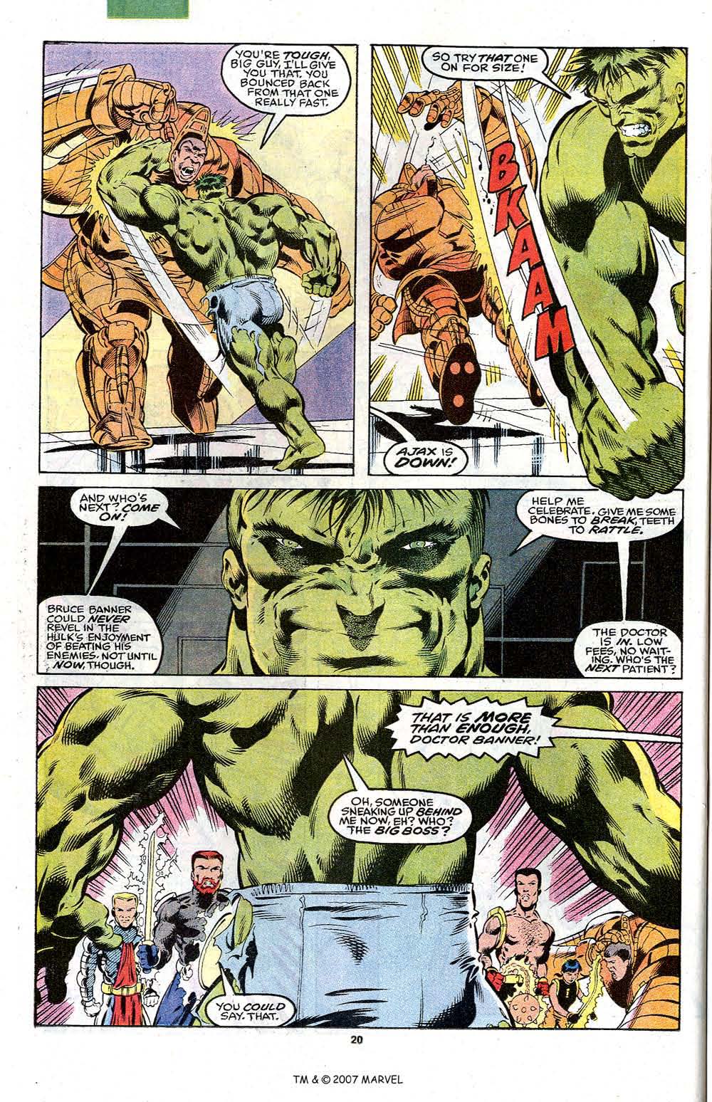 Read online The Incredible Hulk (1968) comic -  Issue #381 - 22