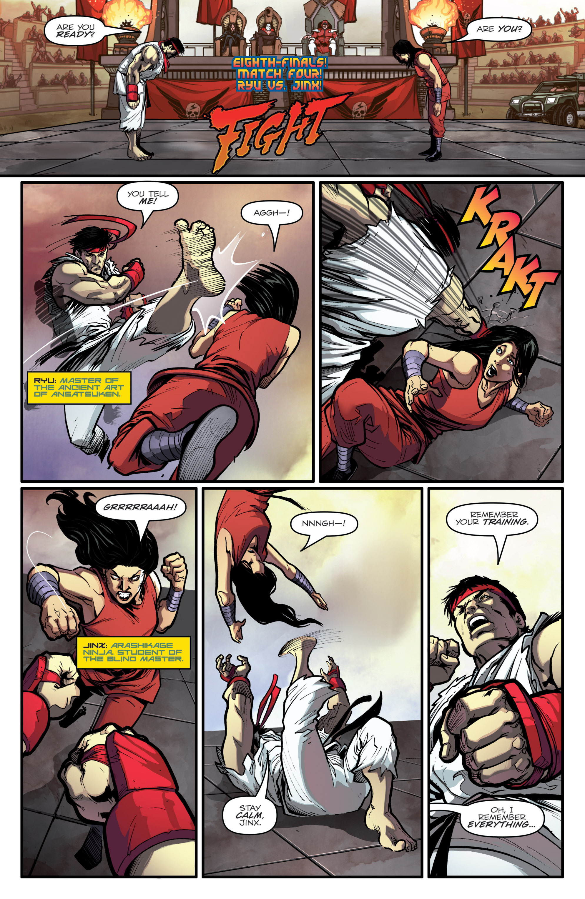 Read online Street Fighter X G.I. Joe comic -  Issue #1 - 22