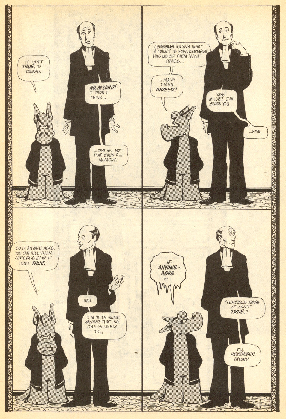 Read online Cerebus comic -  Issue #33 - 12