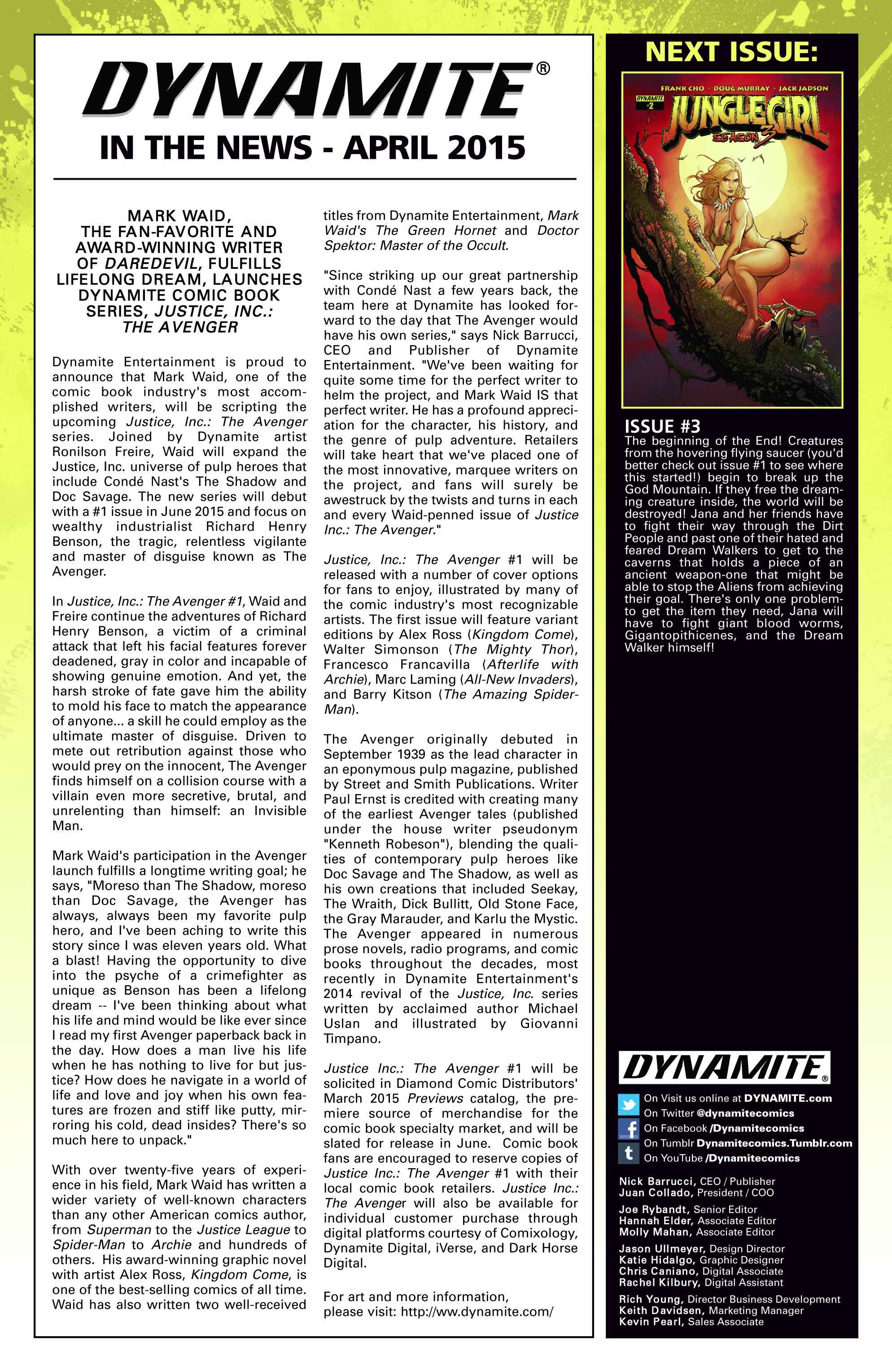 Read online Jungle Girl: Season Three comic -  Issue #1 - 22