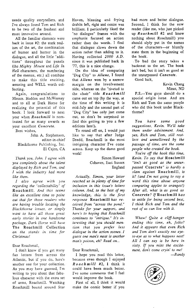 Read online Roachmill comic -  Issue #3 - 27