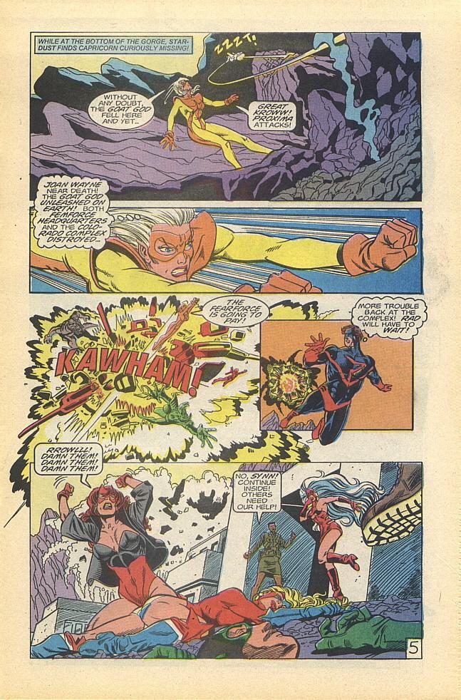 Read online Femforce comic -  Issue #77 - 7