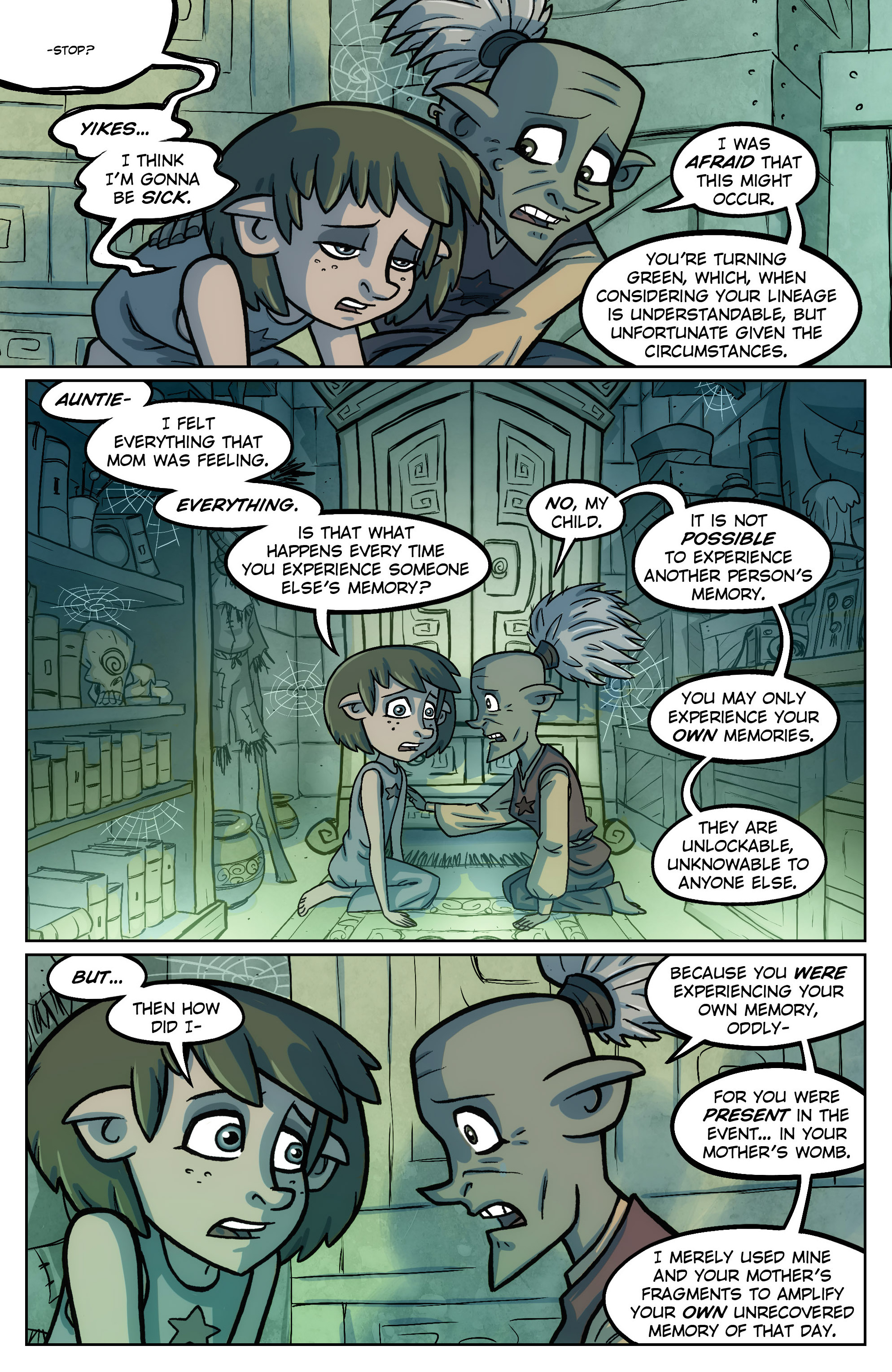 Read online Oddly Normal (2014) comic -  Issue #7 - 15