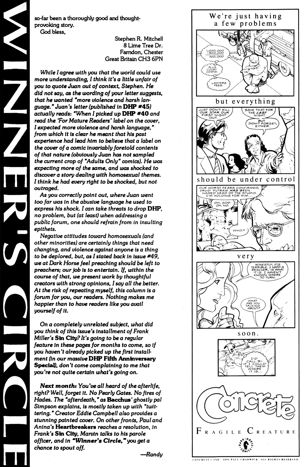 Read online Dark Horse Presents (1986) comic -  Issue #51 - 16