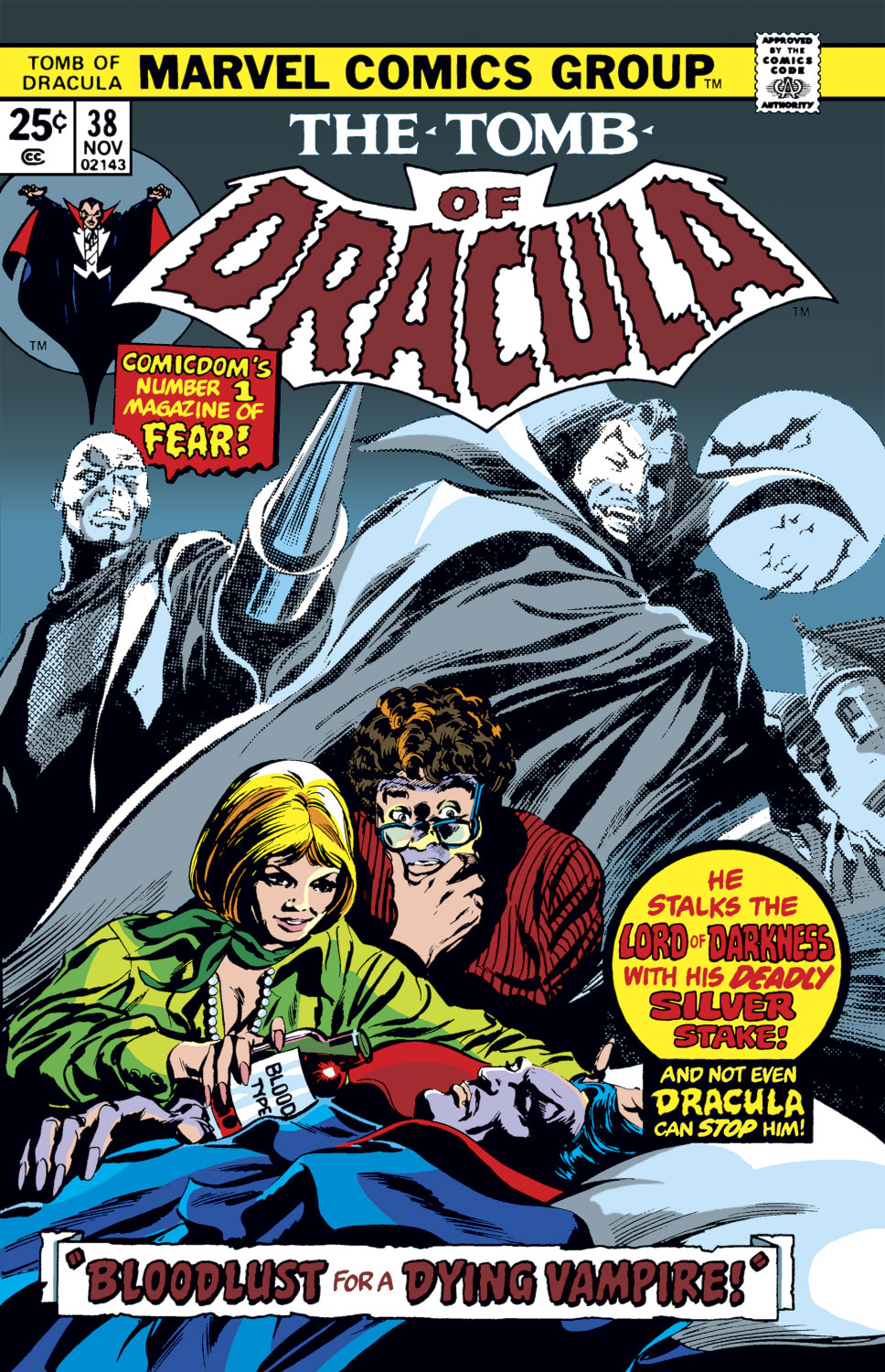 Read online Tomb of Dracula (1972) comic -  Issue #38 - 1