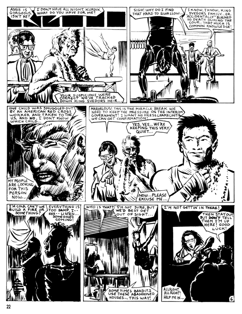 Read online Love and Rockets (1982) comic -  Issue #40 - 24