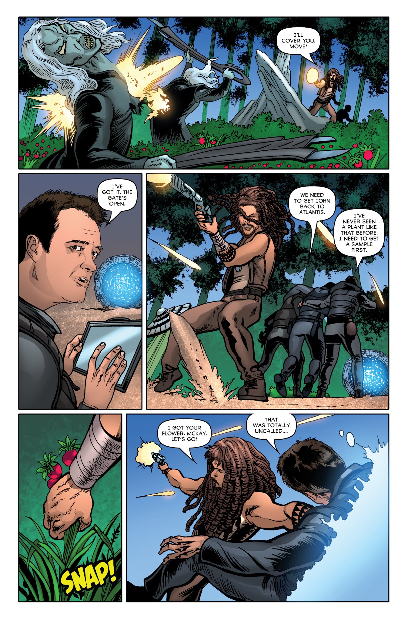 Read online Stargate Atlantis / Stargate Universe Anthology comic -  Issue # Full - 17