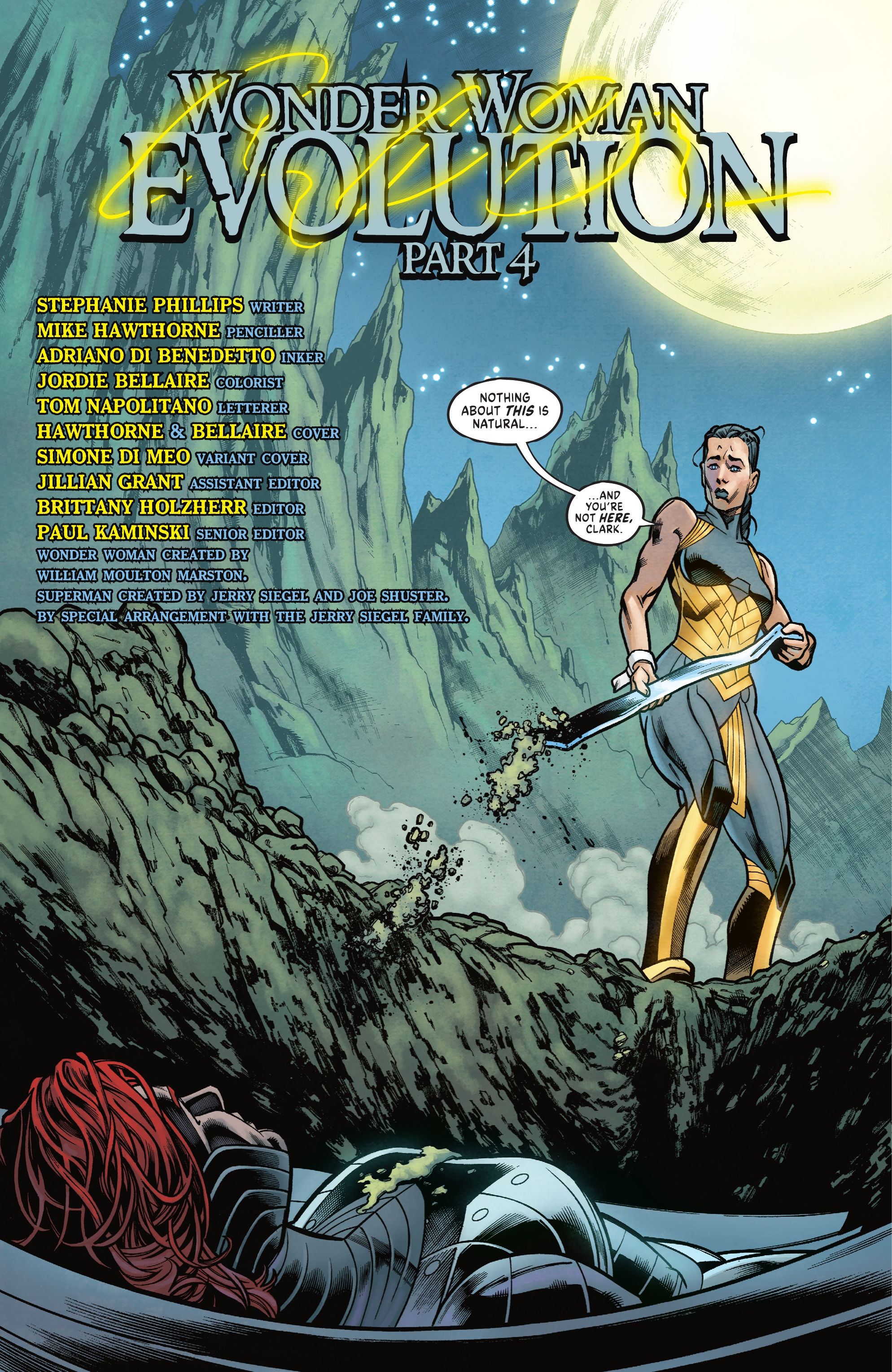 Read online Wonder Woman: Evolution comic -  Issue #4 - 4