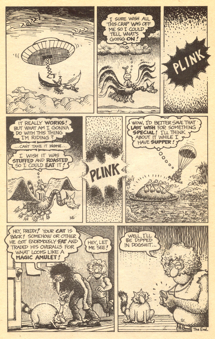 Read online Adventures of Fat Freddy's Cat comic -  Issue #2 - 10